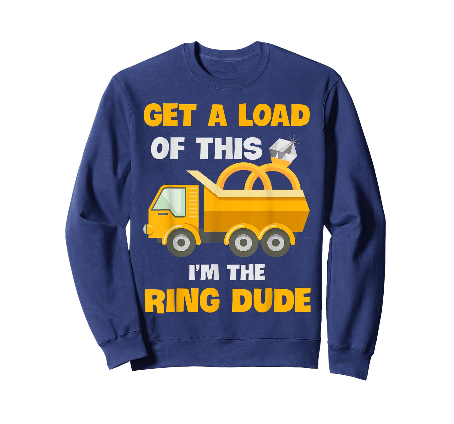 Ring Dude Wedding Truck Boy Bearer Security T-Shirt