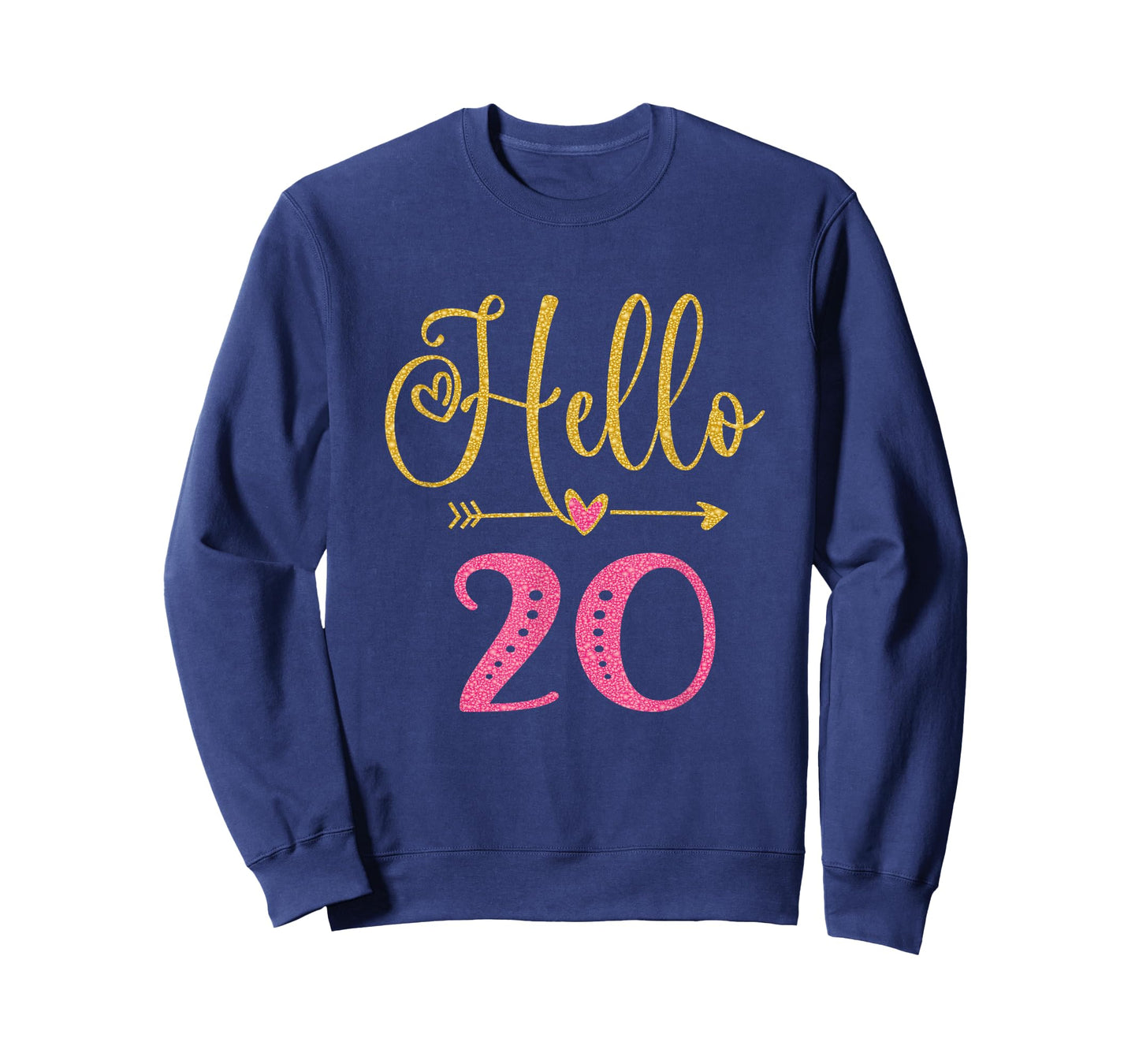 Hello 20 Years Old Girl 20th Birthday T-Shirt
