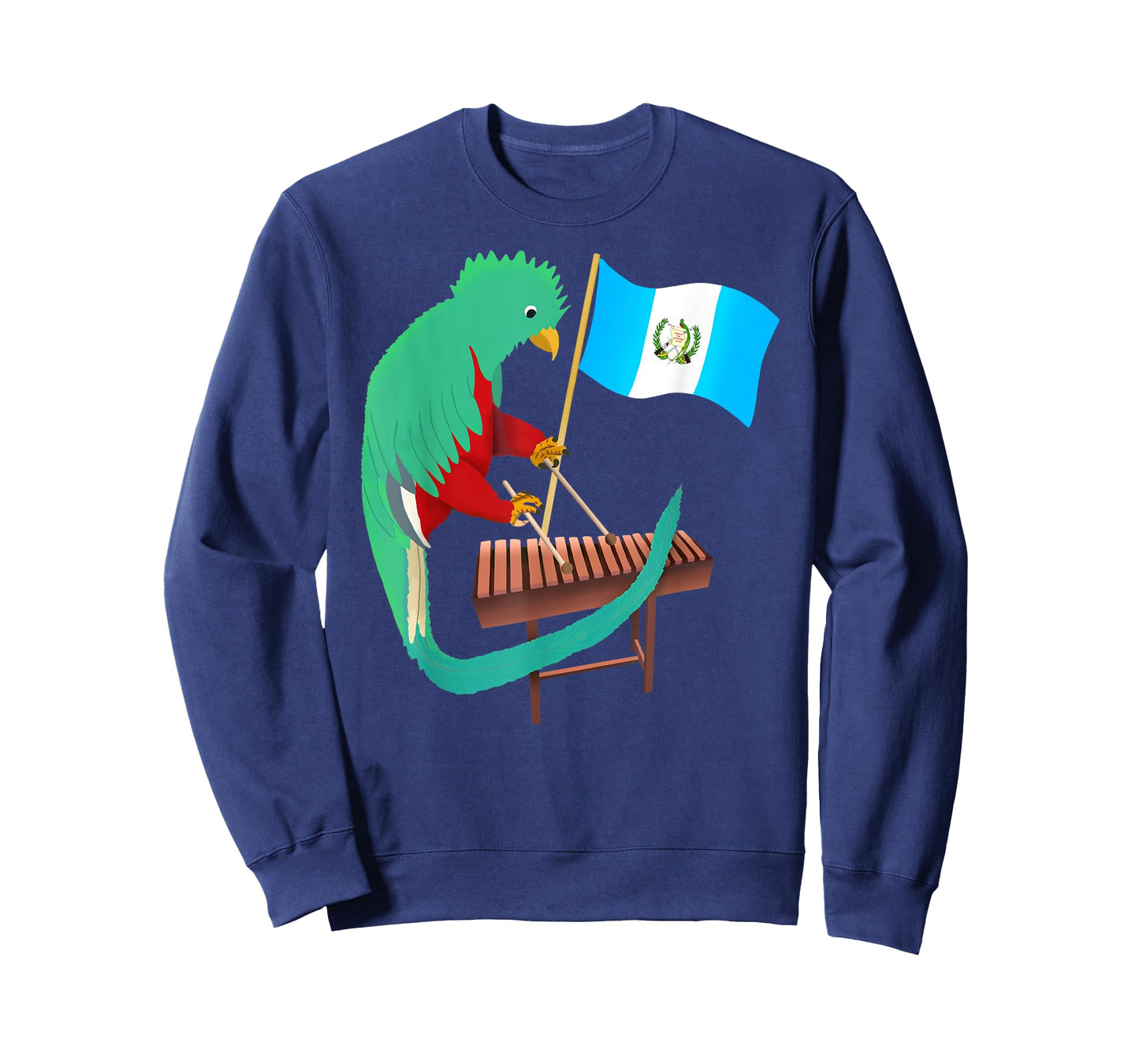 Guatemala Quetzal Chapin Antigua Guate Flag Tikal Marimba T-Shirt