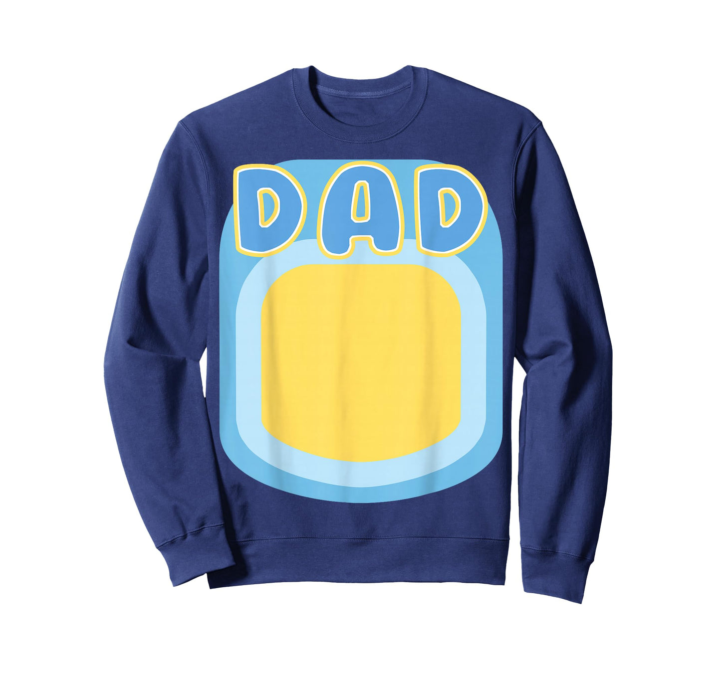 Blue Doggie Dog Dad Family Matching Heeler Halloween Costume T-Shirt