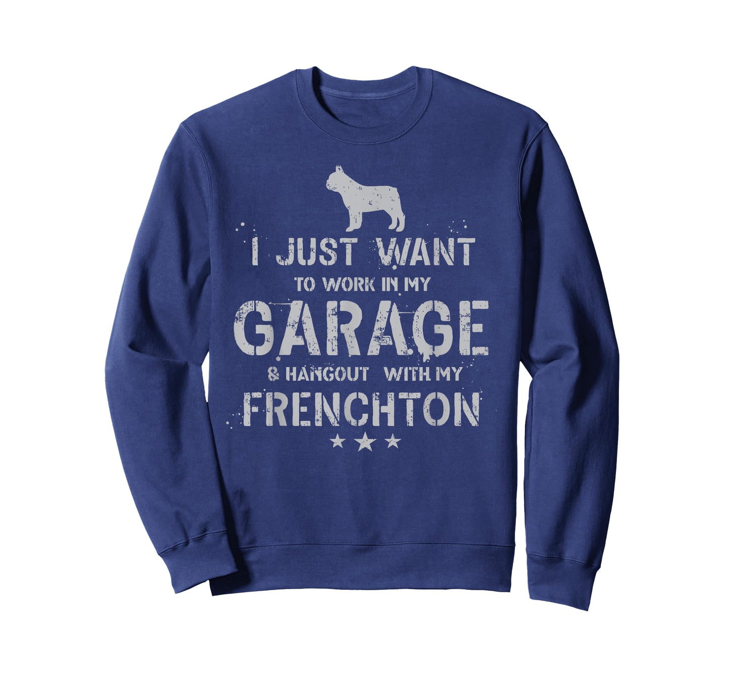 Funny Frenchton Dad Garage Men Hang T-Shirt