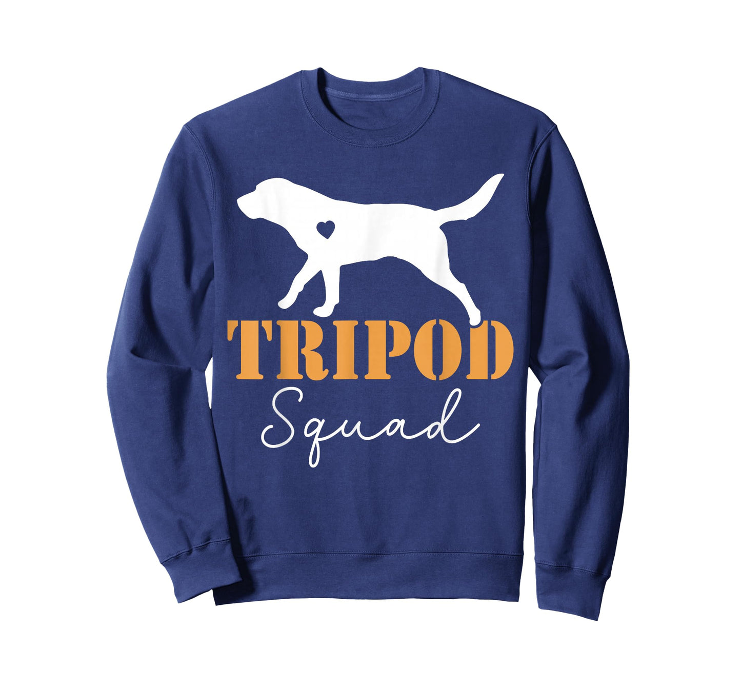 Tripod Squad, Right Back Leg Amputee, Tripaw Dogs T-Shirt