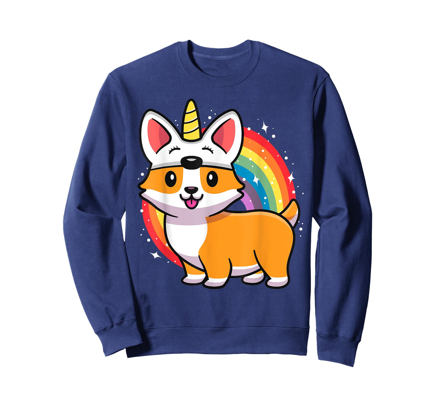 Corgicorn Unicorn Corgi Shirt For Kids Funny Rainbow Corgi T-Shirt