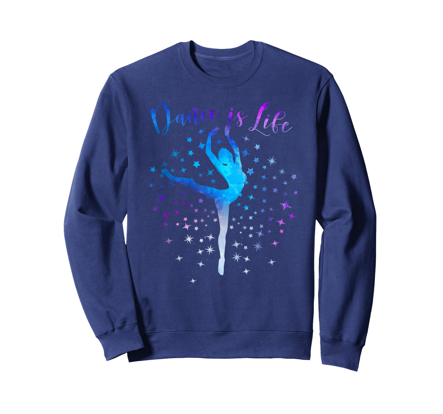 Dance is Life Ballet Dancing Quote Ballerina Dancer Graphic T-Shirt