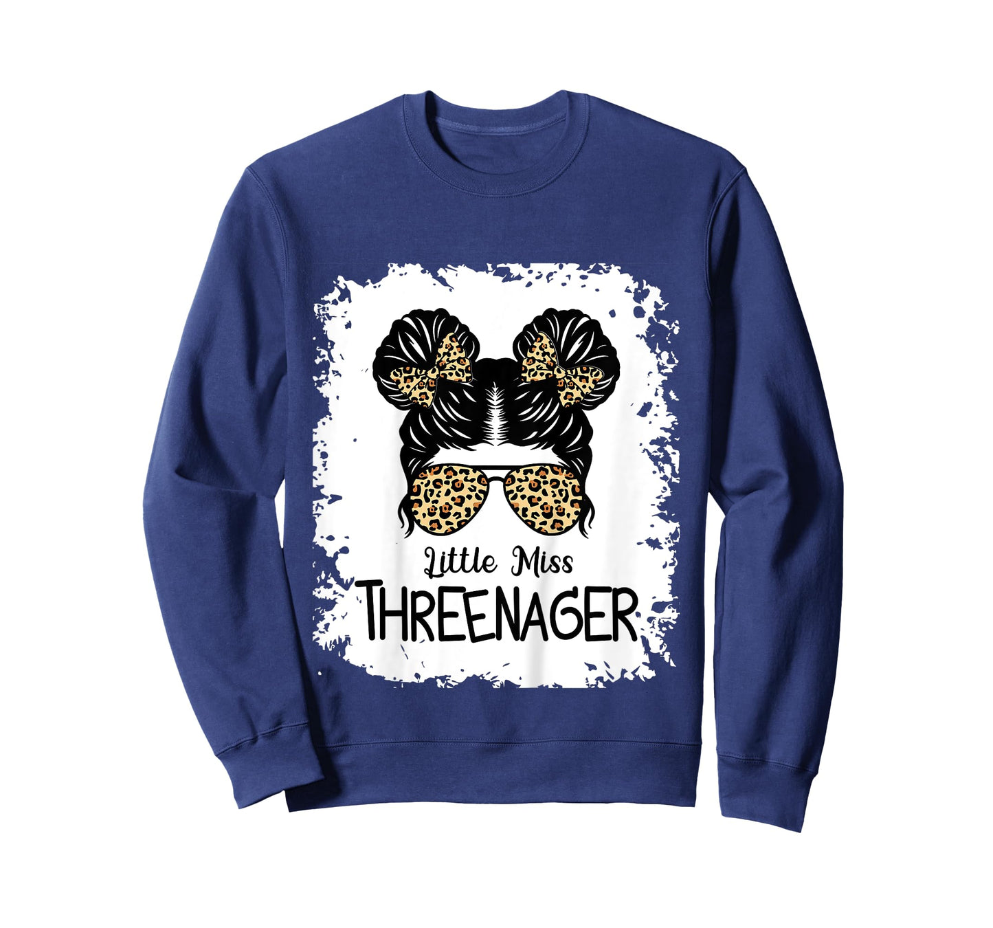 Little Miss Threenager Threenager Girl Birthday 3 Years T-Shirt