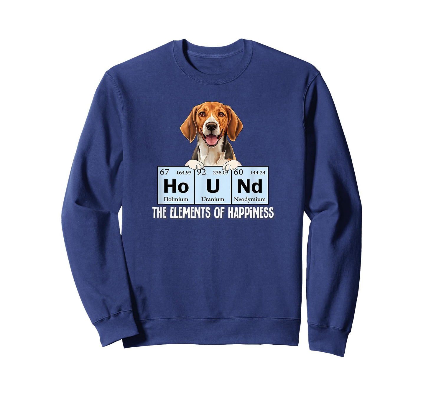 Funny Elements of Happiness American Foxhound Lover T-Shirt
