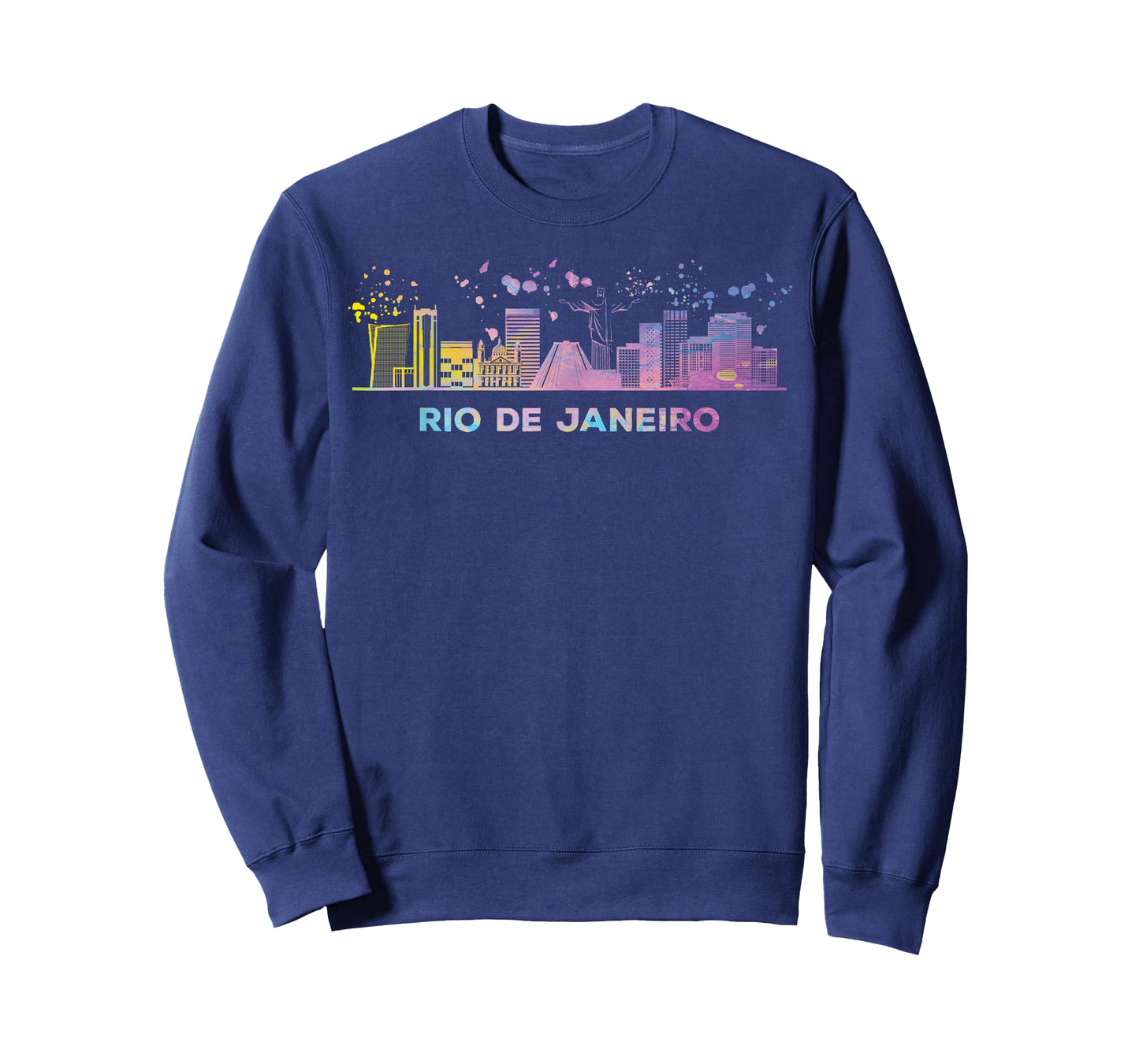 Fluminense Skyline Colorful Cityscape Rio De Janeiro T-Shirt