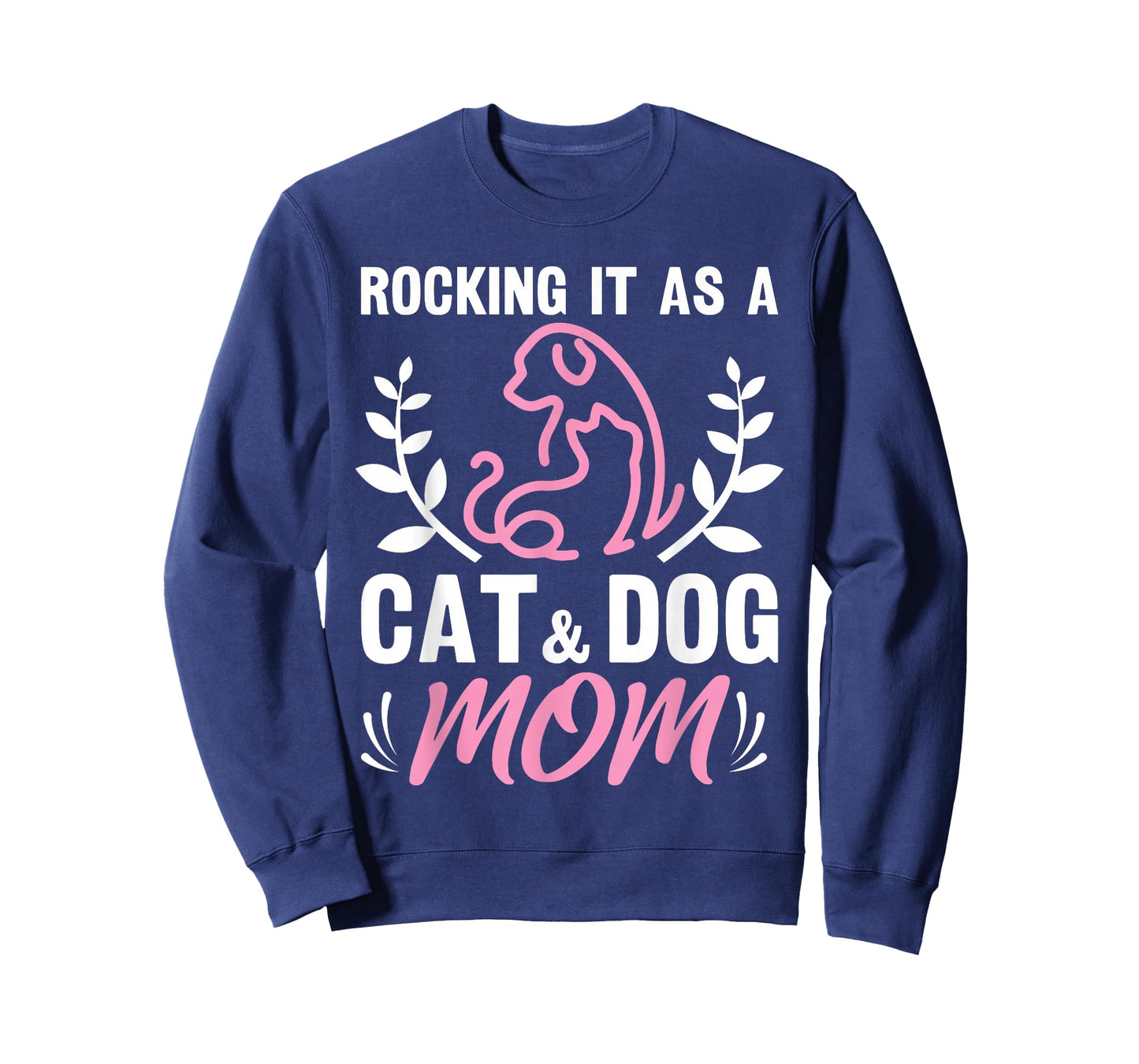 Cat and Dog Mom Fur Mama Mother's Day T-Shirt