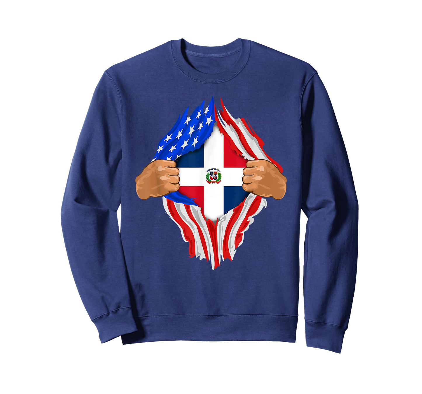 Dominican Blood Inside Me Dominican Republic Flag Gift T-Shirt