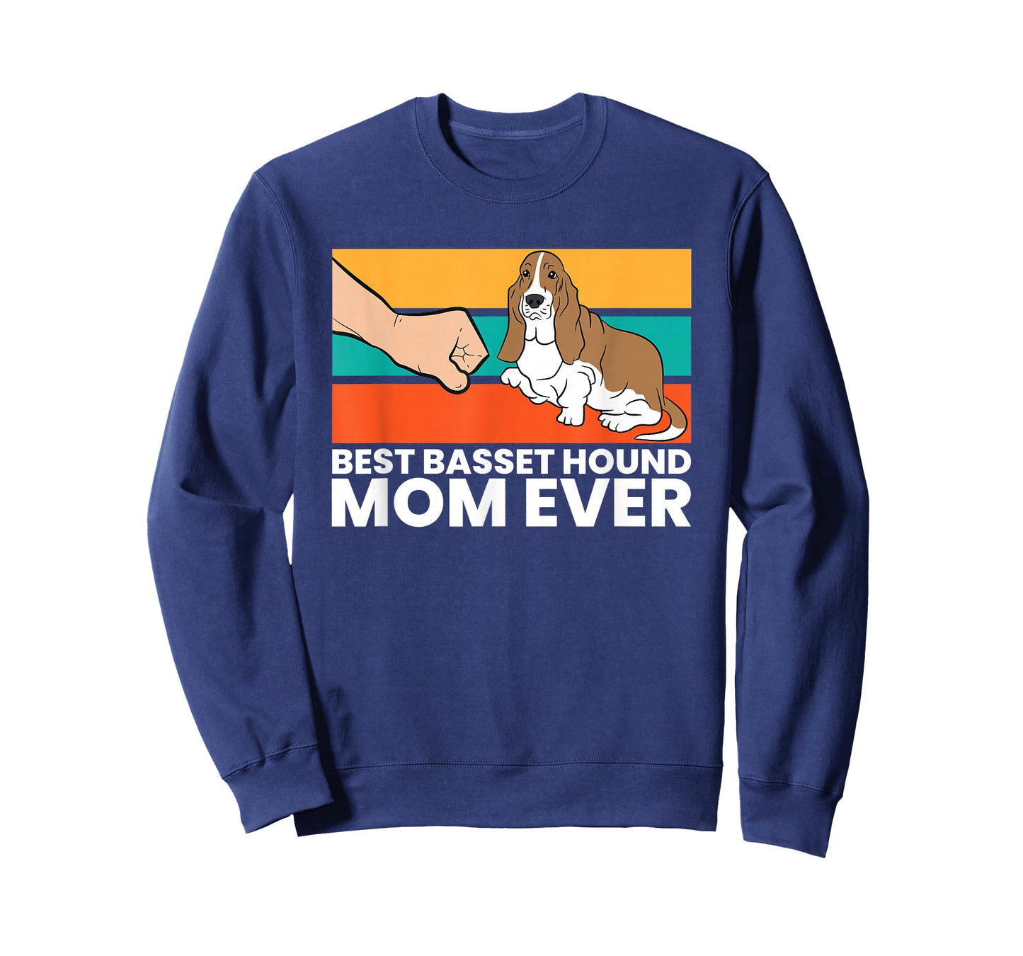 Best Basset Hound Mom Ever Cute Basset Hound T-Shirt