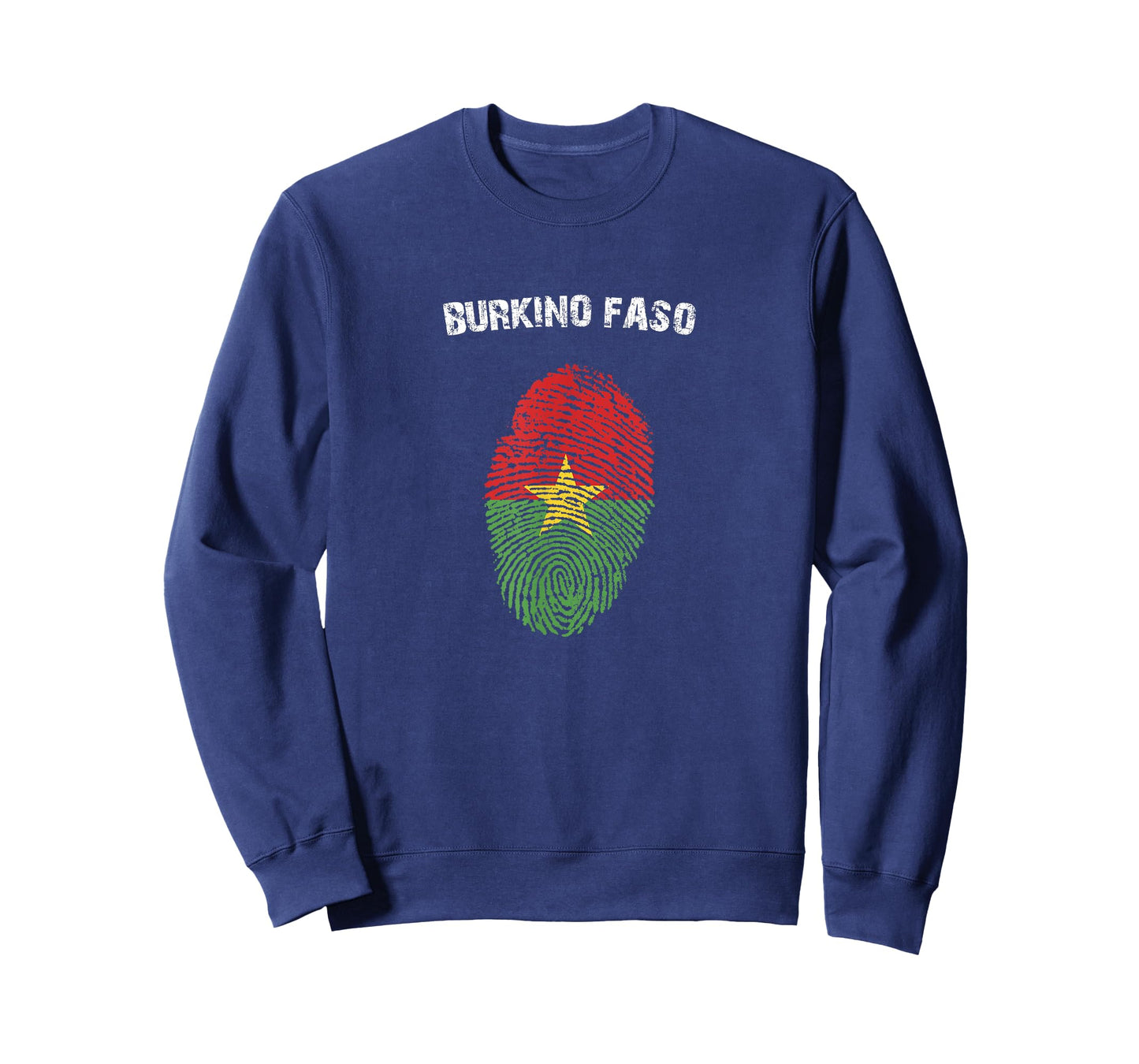Burkino Faso Fingerprint Flag Country Pride Heritage Shirt