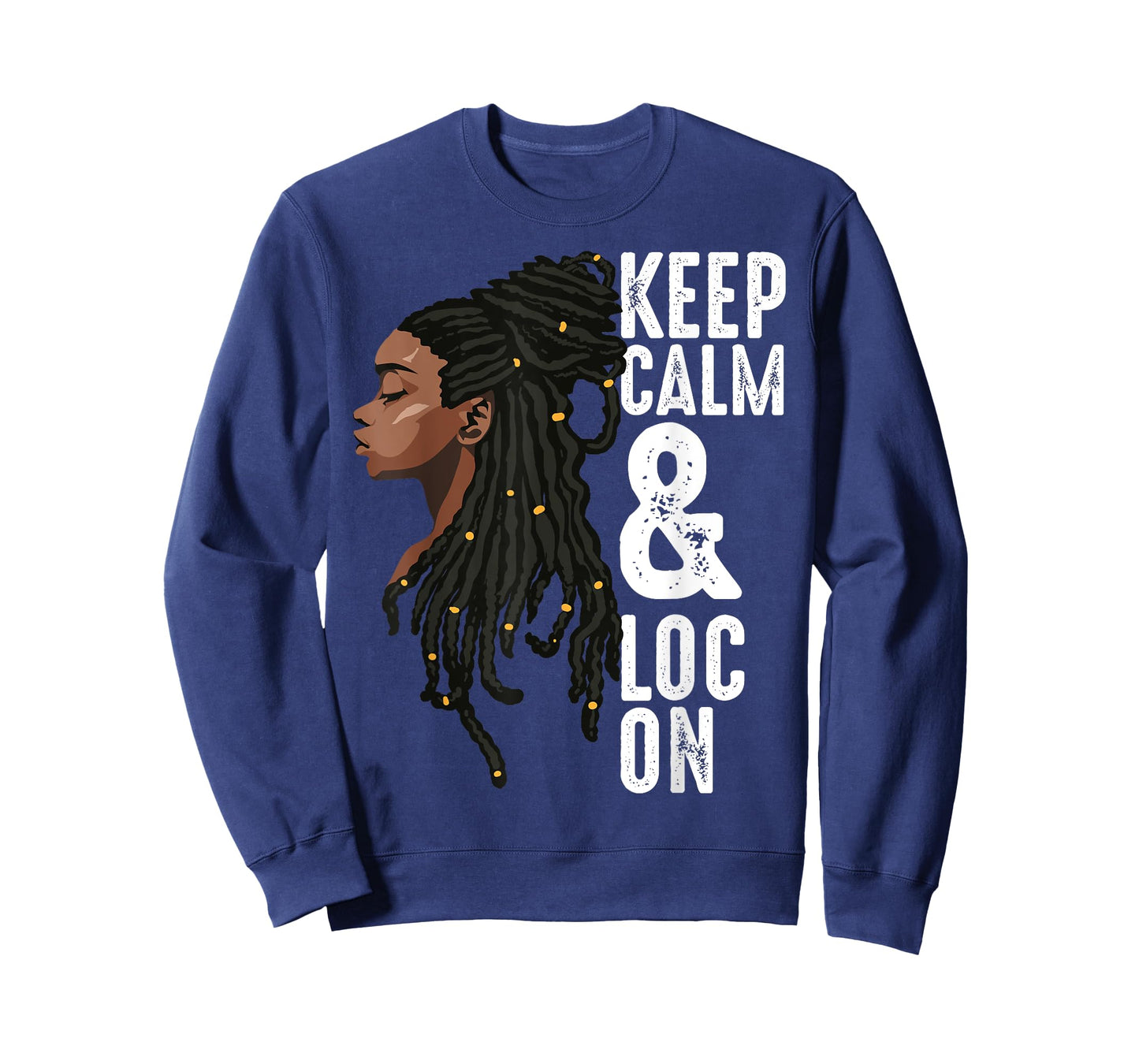 Funny Black Melanin Dreadlocks Gift Cute Afro Loc Girl Women T-Shirt