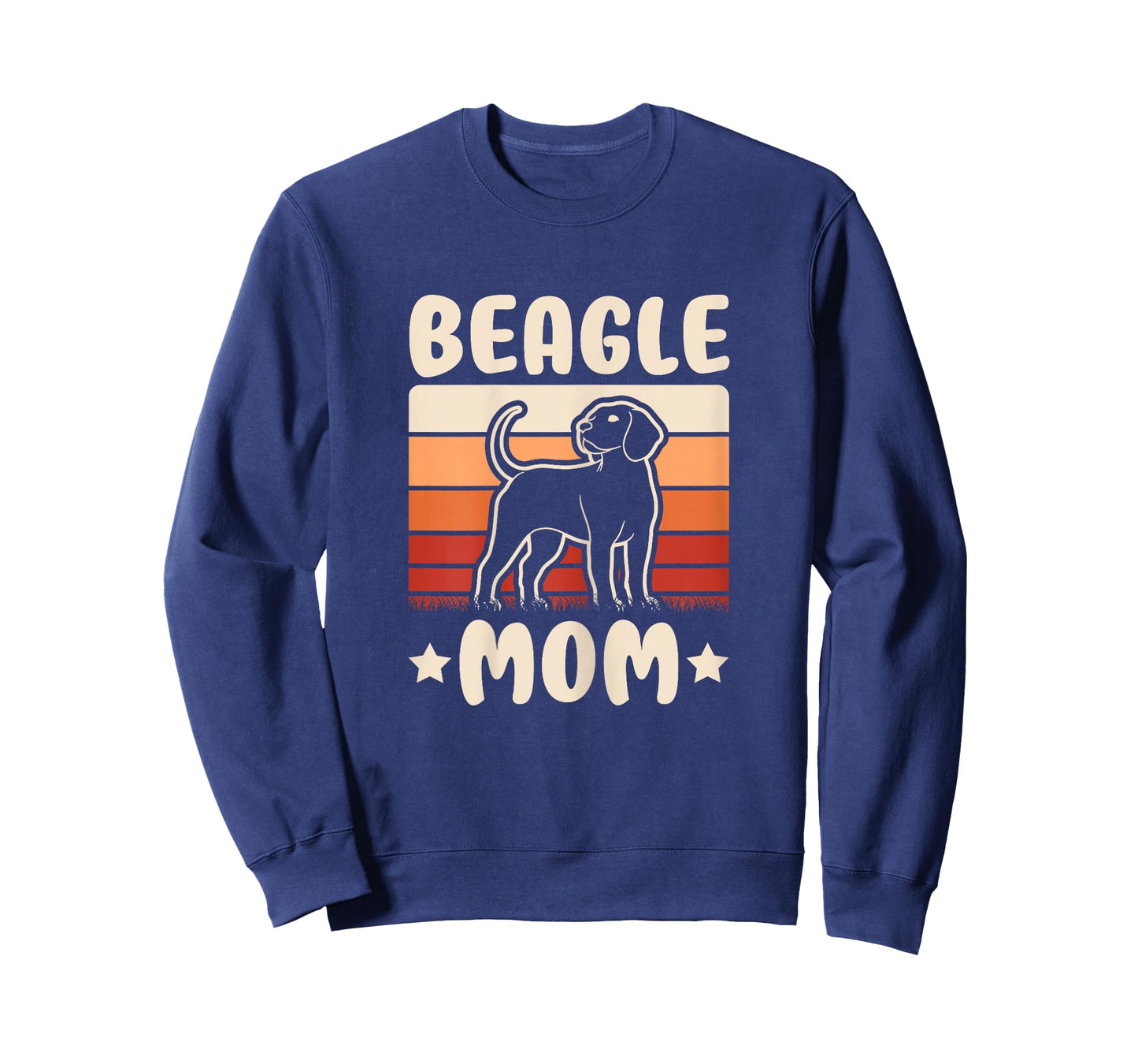 Beagle Mom Retro Beagle Lover Mommy Women T-Shirt