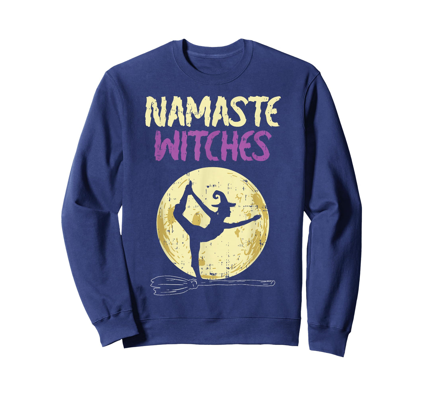 Namaste Witches T-Shirt Halloween Yoga Lover Costume Moon T-Shirt
