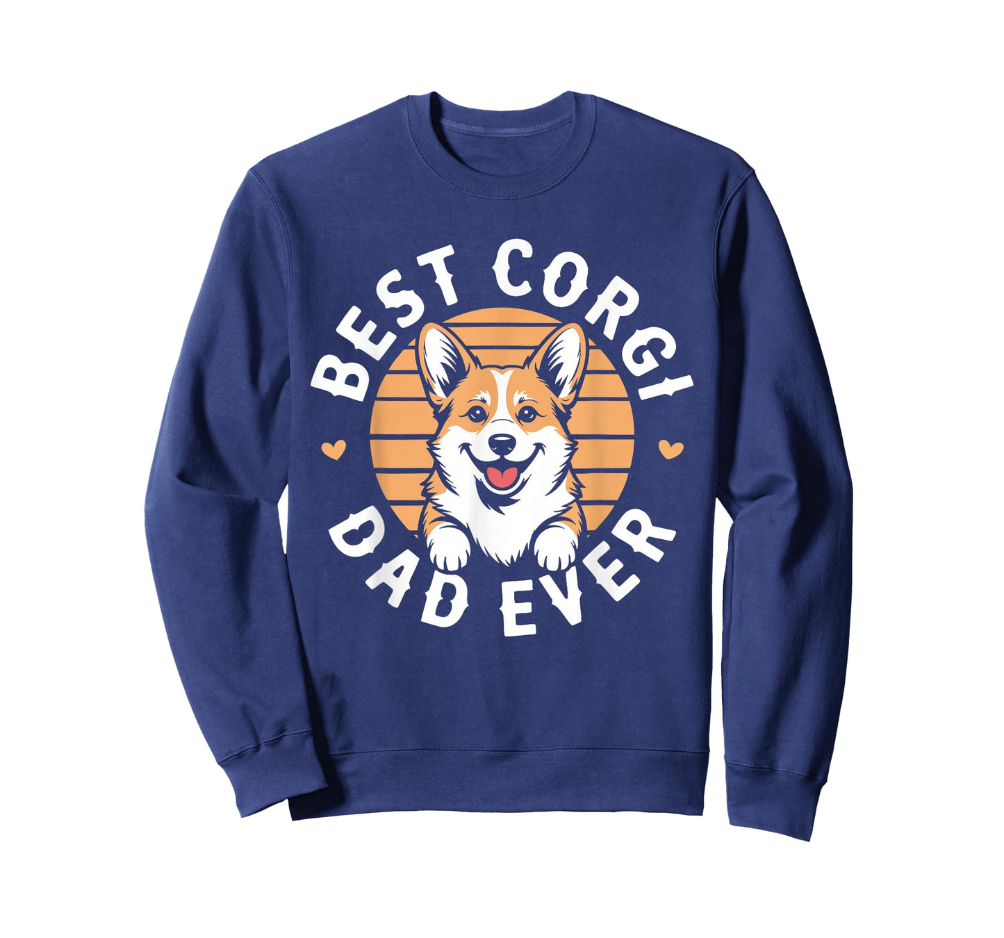 Best Corgi Dad Ever Shirt Men Daddy Dog Lover Fathers Day T-Shirt