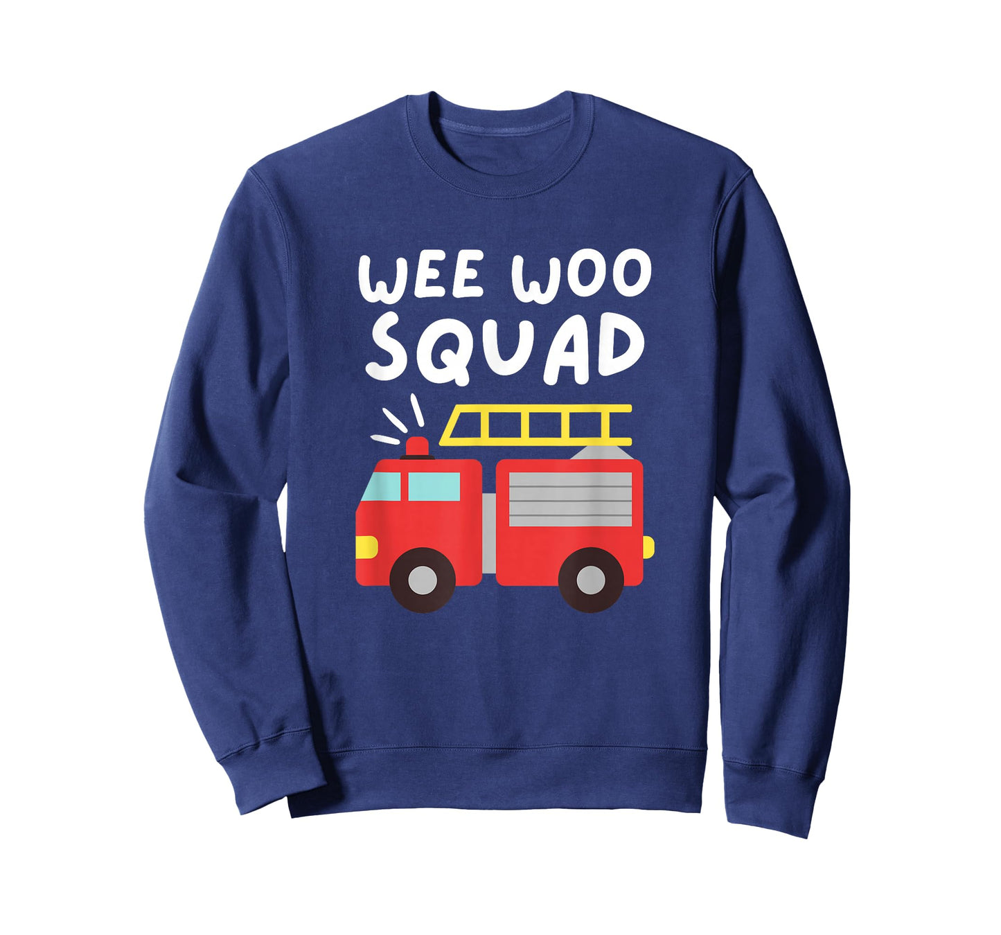 Wee Woo Squad Funny Firefighter T-Shirt