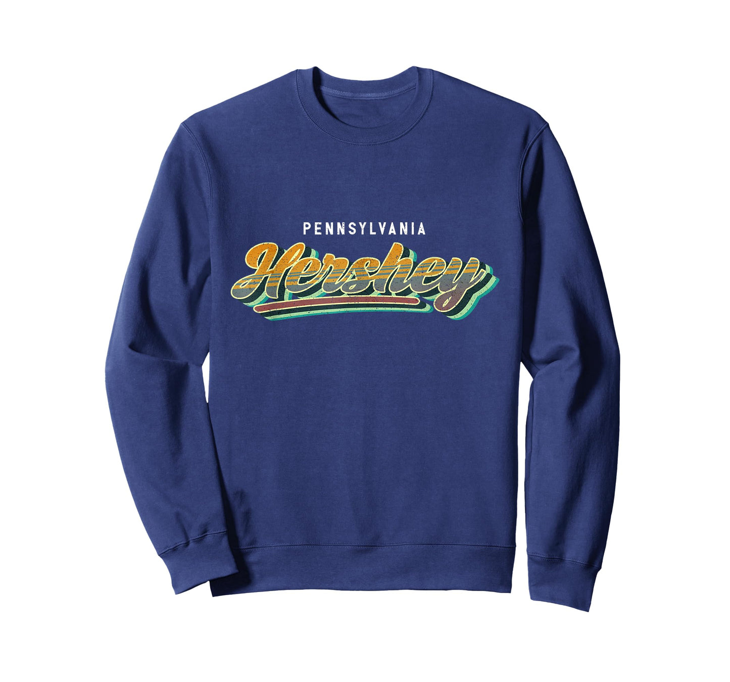 Hershey Pennsylvania Hometown Vintage Retro Typography T-Shirt