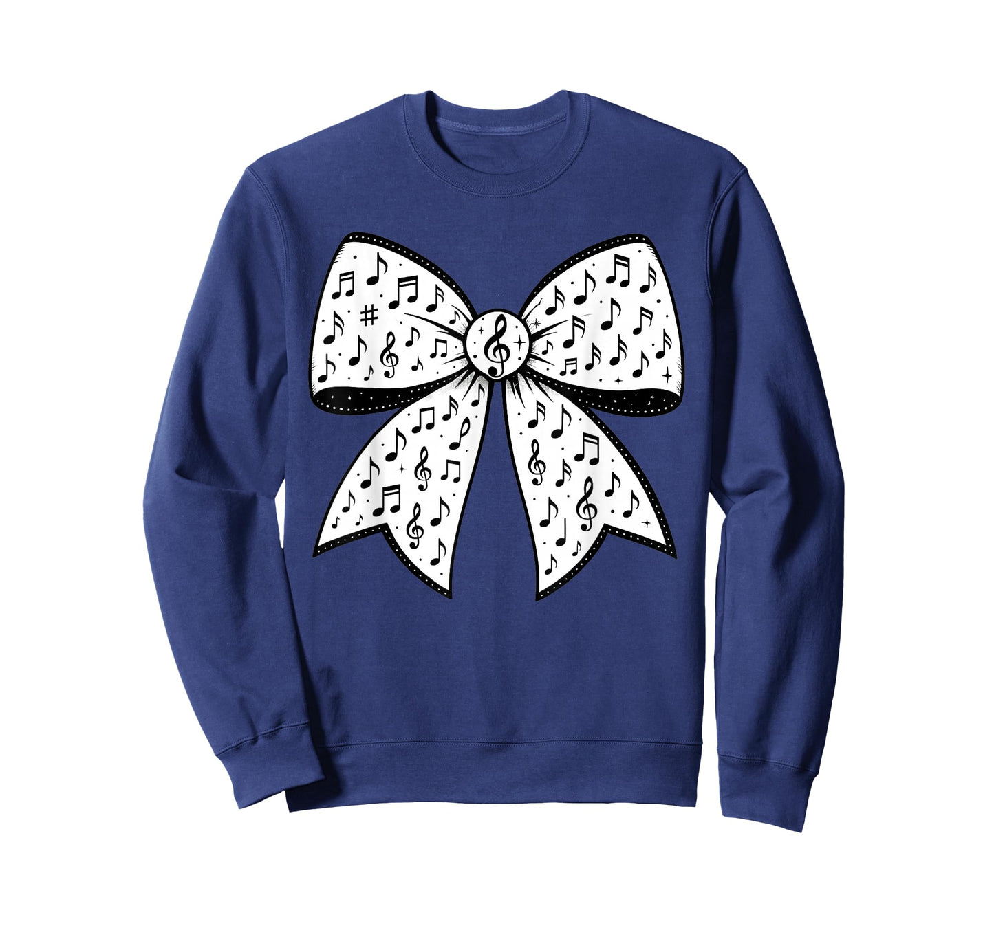 Music Notes Coquette Bow Music Teacher School Musician Band T-Shirt