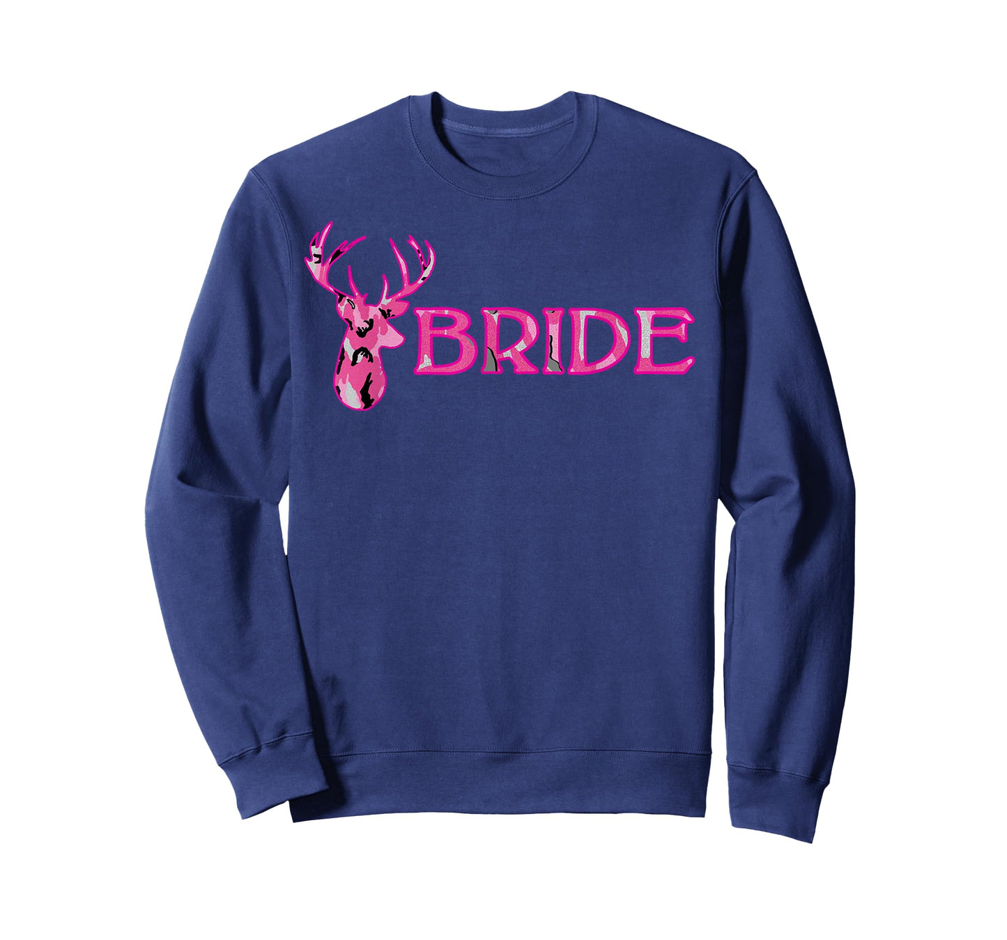 Wedding Bachelorette Deer Camouflage Bride T-Shirt T-Shirt
