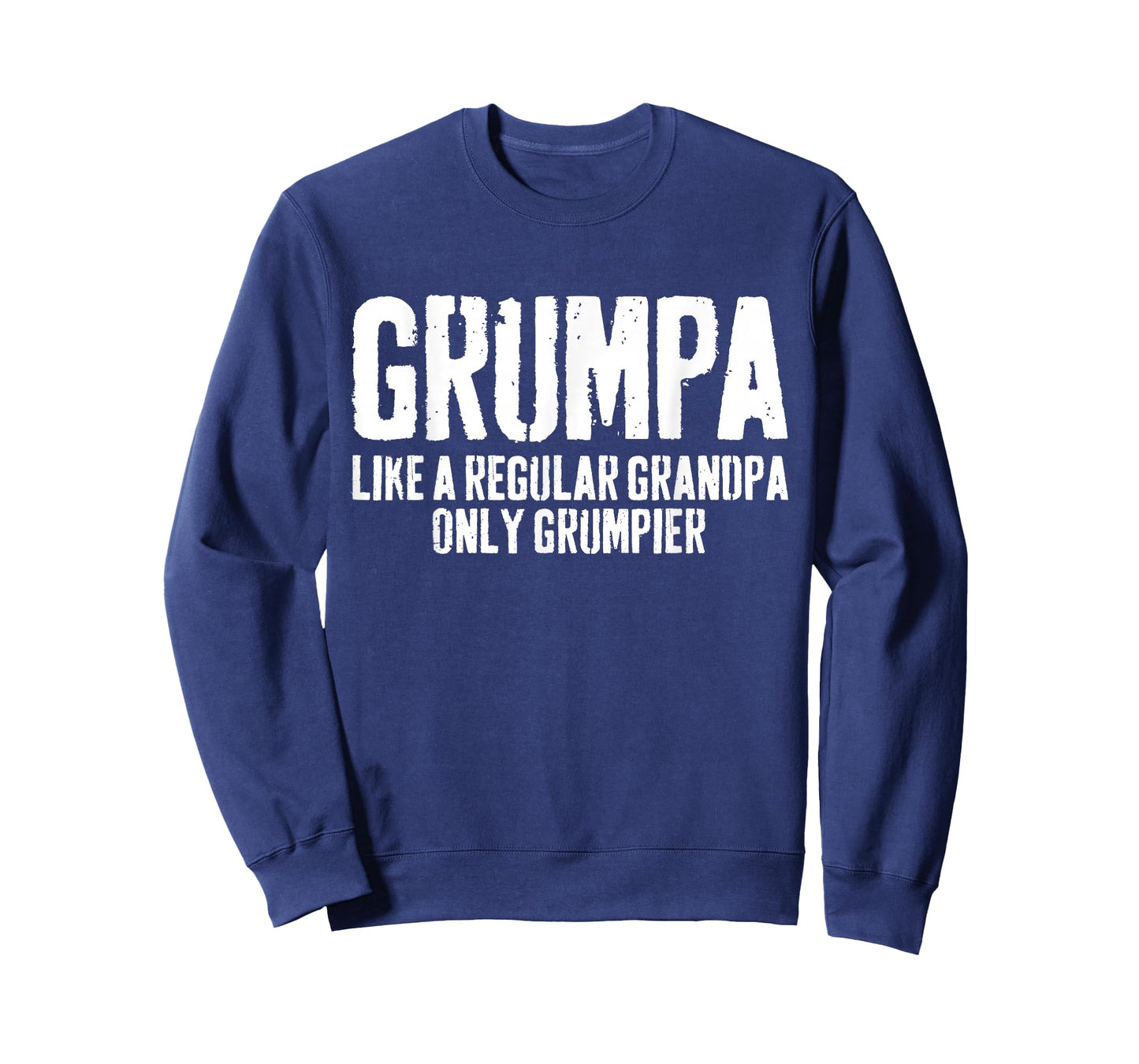 Grumpa Like A Regular Grandpa Only Grumpier Shirt Funny Men T-Shirt