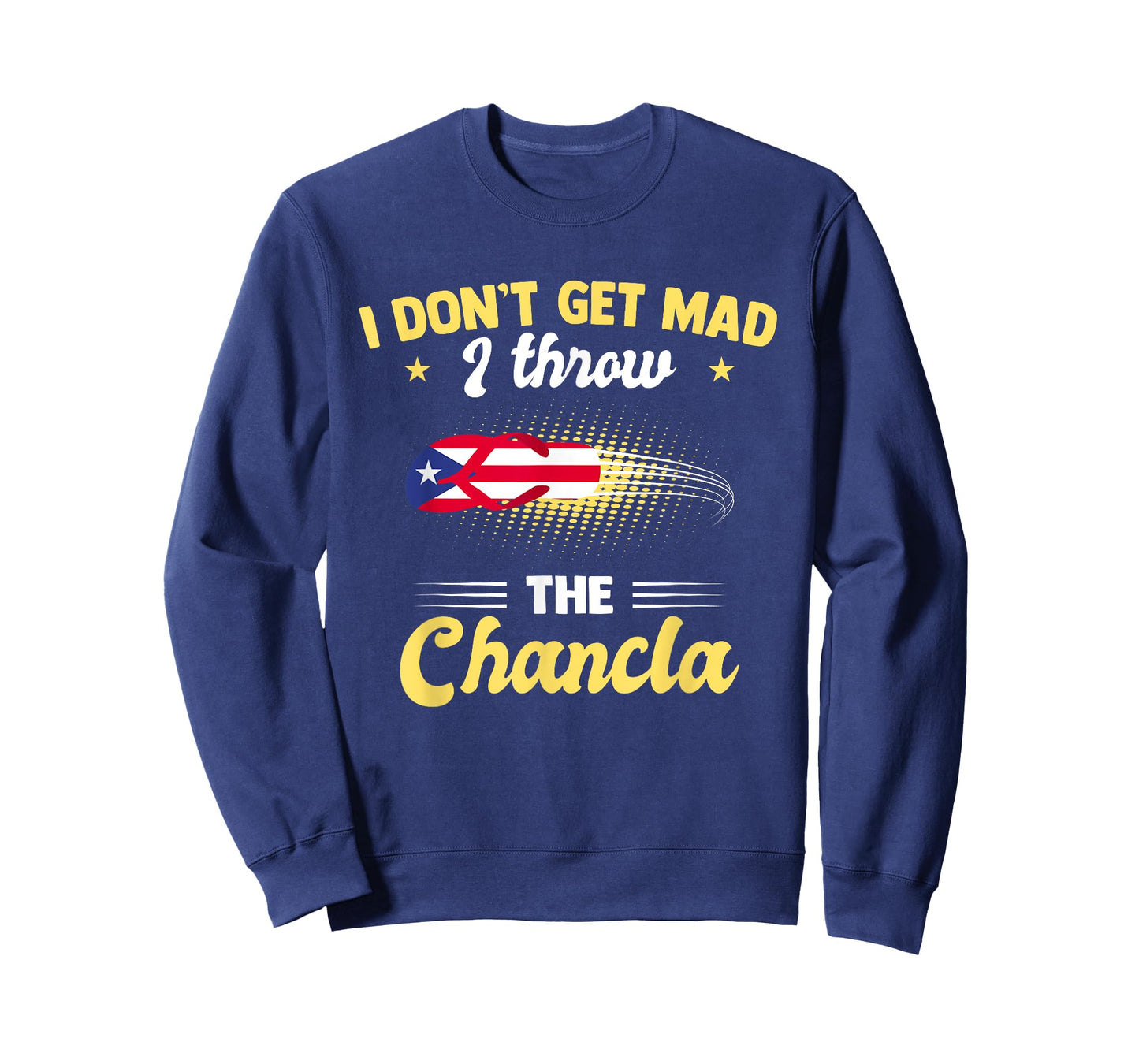 Chancla Puerto Rican Funny Spanish Puerto Rico Joke T-Shirt