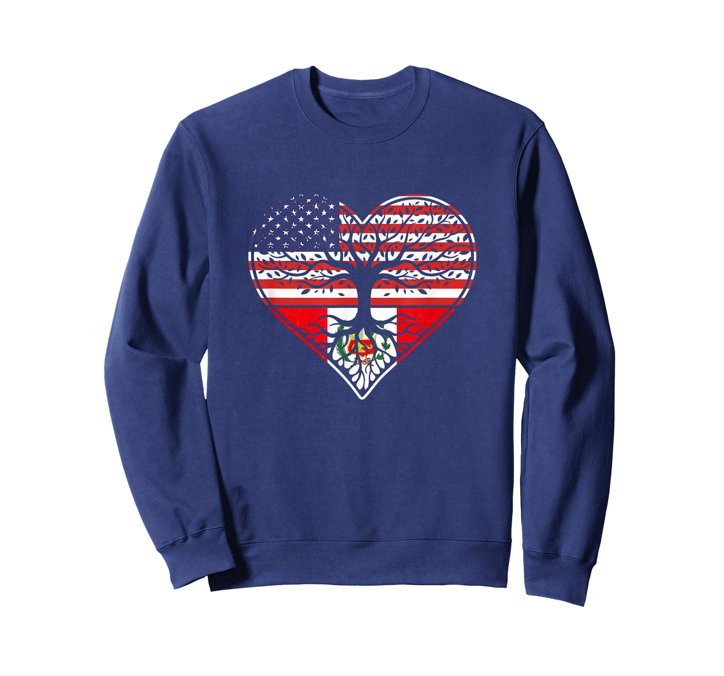 American Peruvian Roots Patriotic T-Shirt