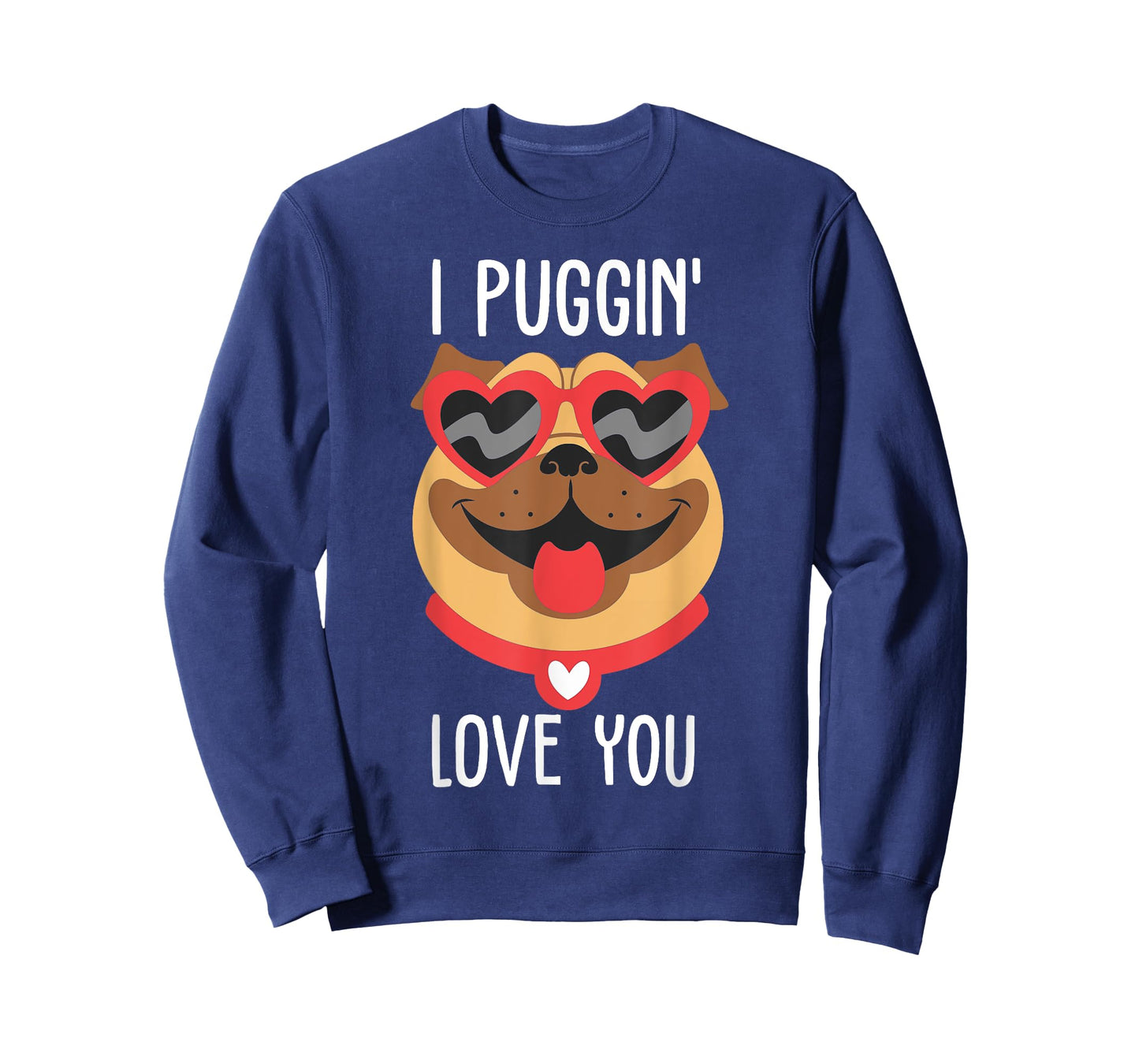 I PUGG IN LOVE YOU Funny Pug Puging T-Shirt