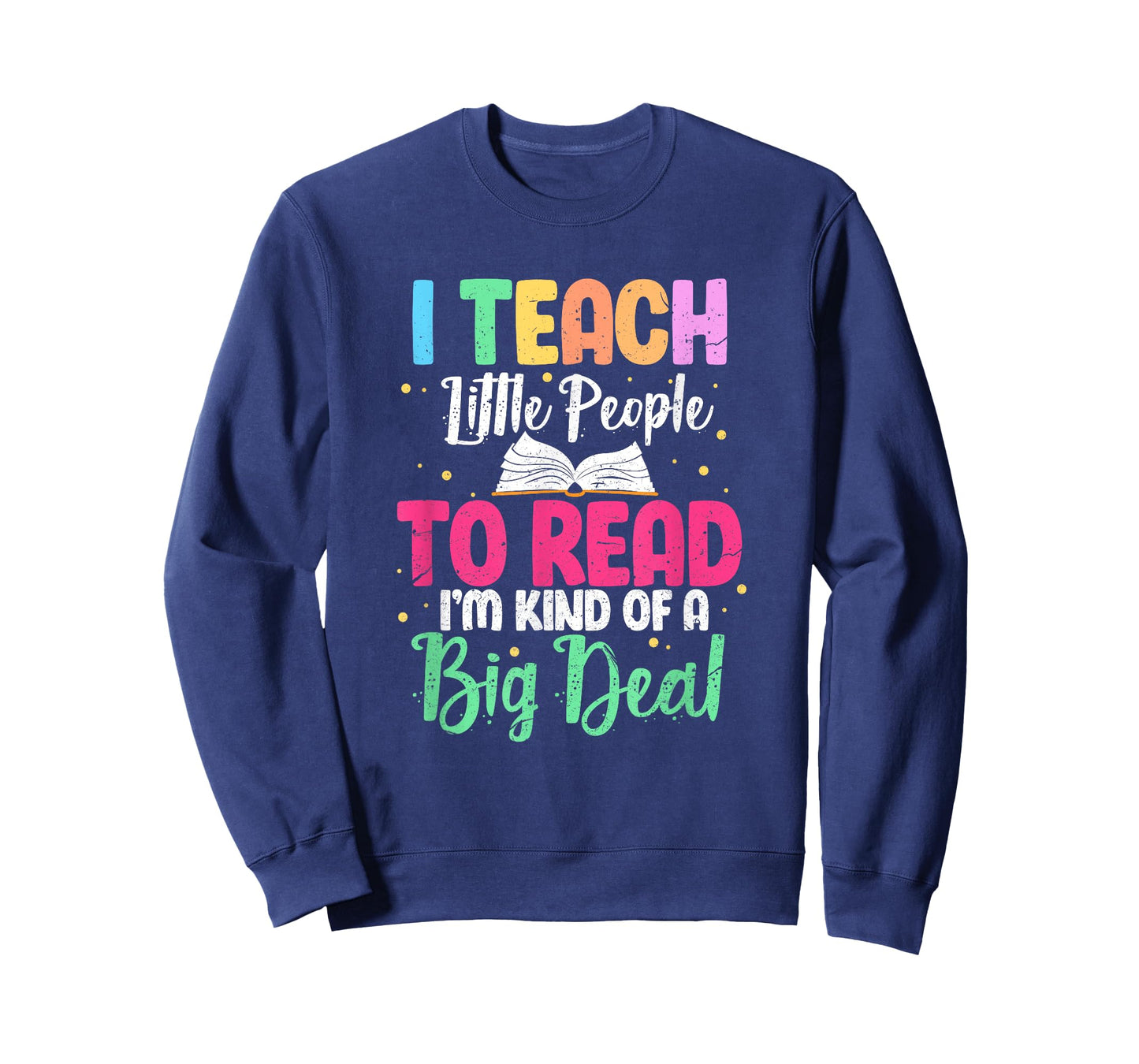 I Teach Little People To Read Funny Reading Teacher T-Shirt for Men Women Girls Kids