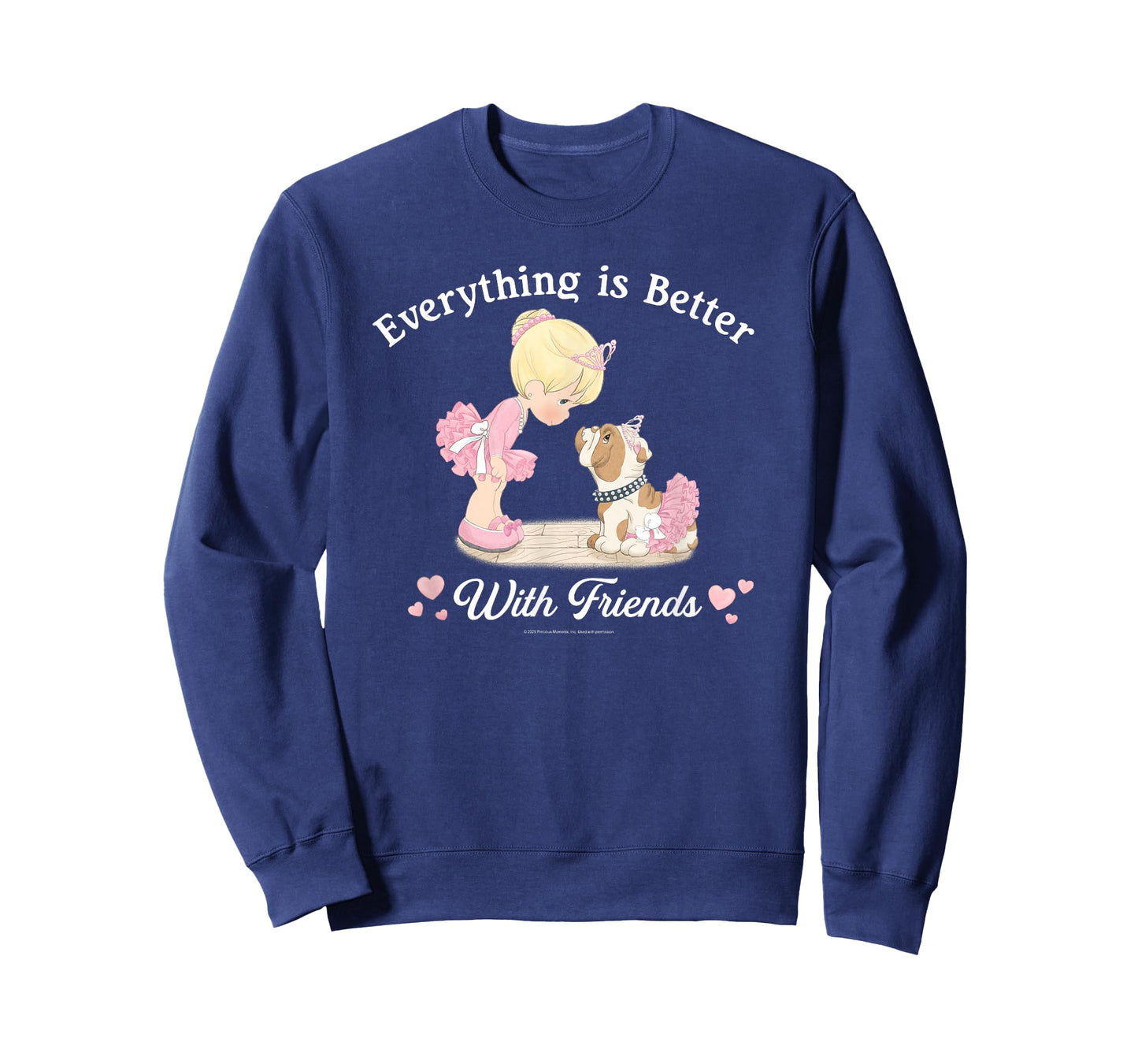 Precious Moments Better with Friends Cute Dog Ballet Dancing T-Shirt