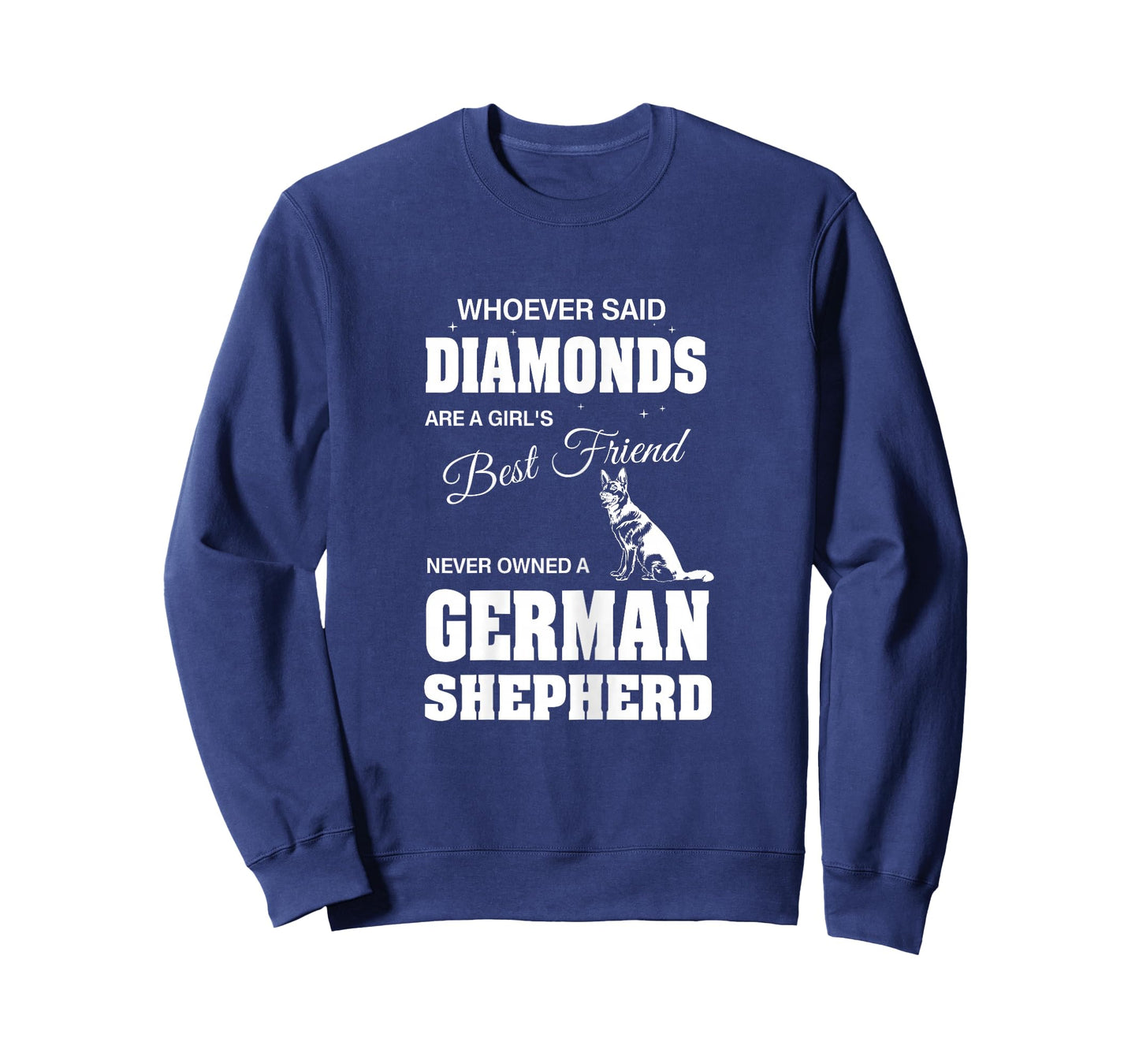 A girls German Shepherd Woman Ladies T-Shirt T-Shirt