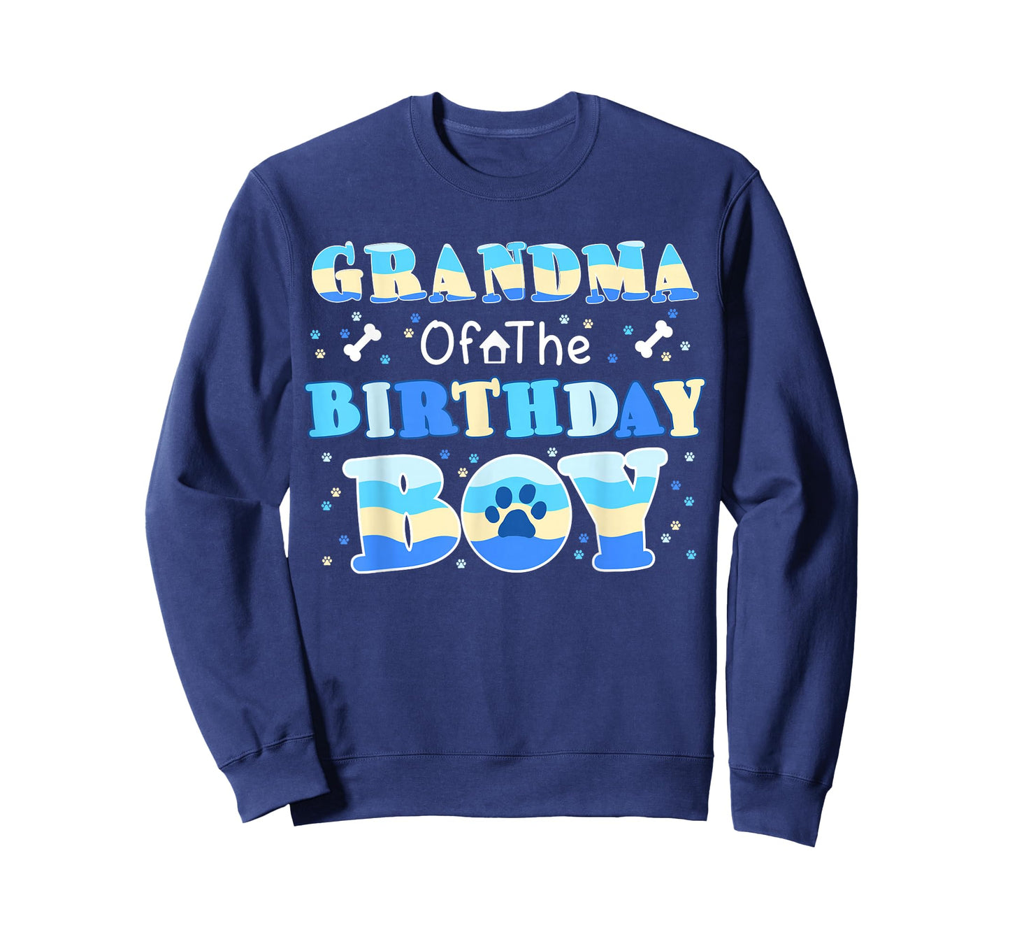 Grandma of The Birthday Boy Celebration Family Love T-Shirt