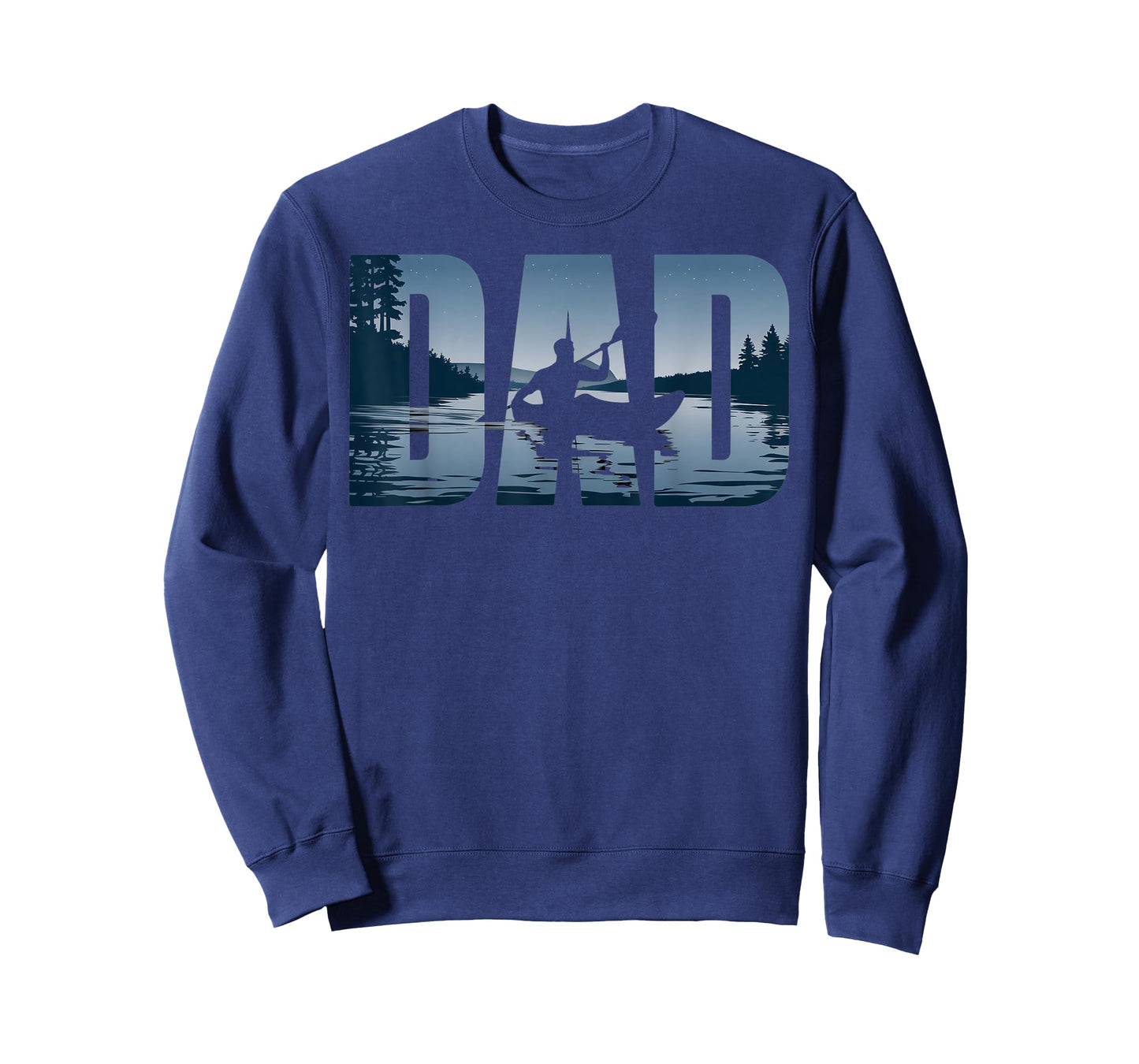 Fathers Day Kayaker Mens Kayaking Dad T-Shirt