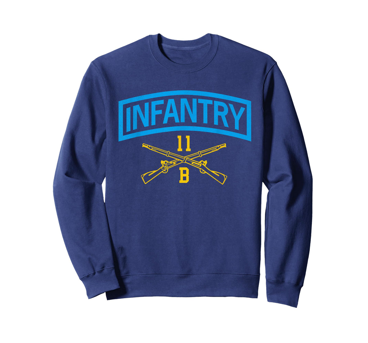 11B Infantry Combat Veteran 11 Bravo Infantryman Grunt Flag T-Shirt