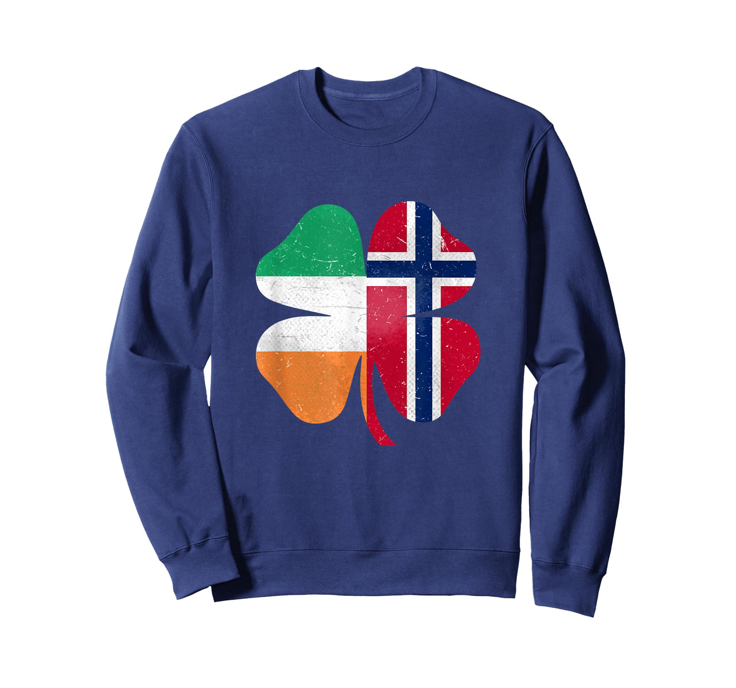 Norwegian Irish Shamrock Norway Ireland St. Patrick's Day T-Shirt