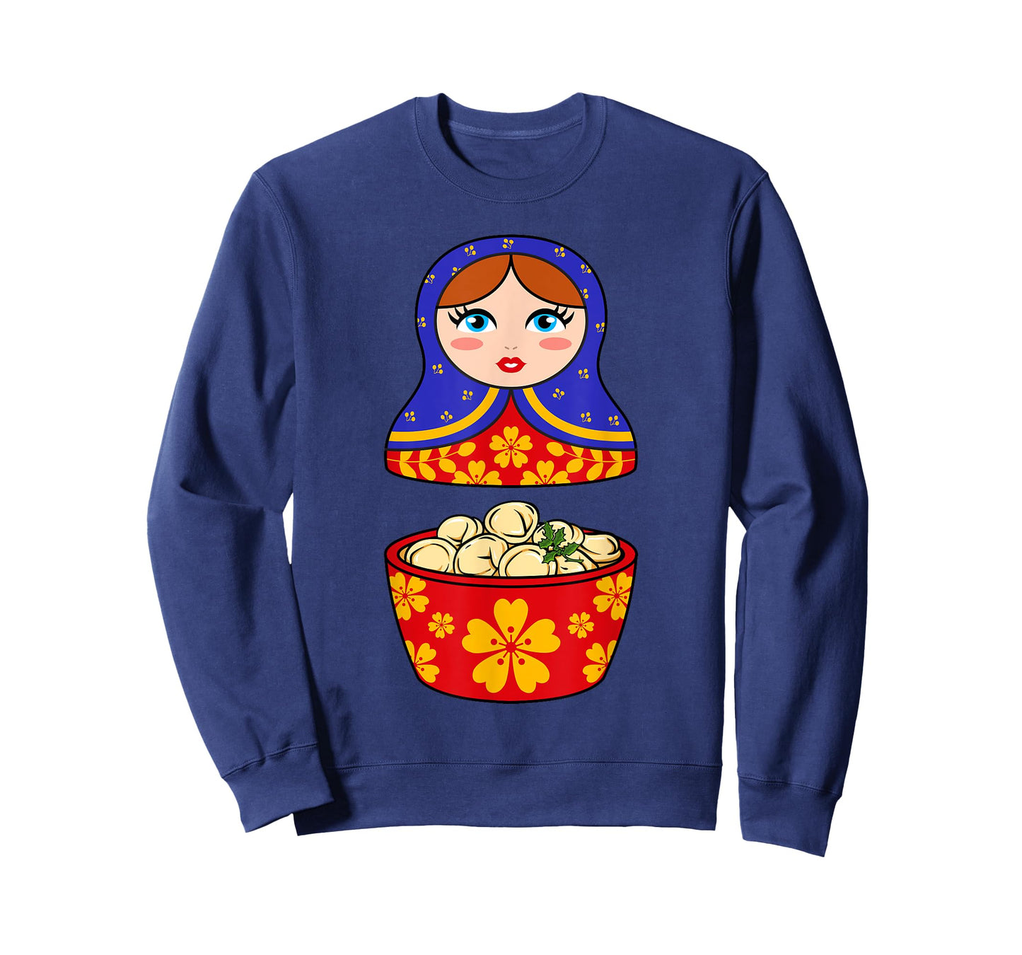Russia Russian Matryoshka Russian Doll Pelmeni T-Shirt