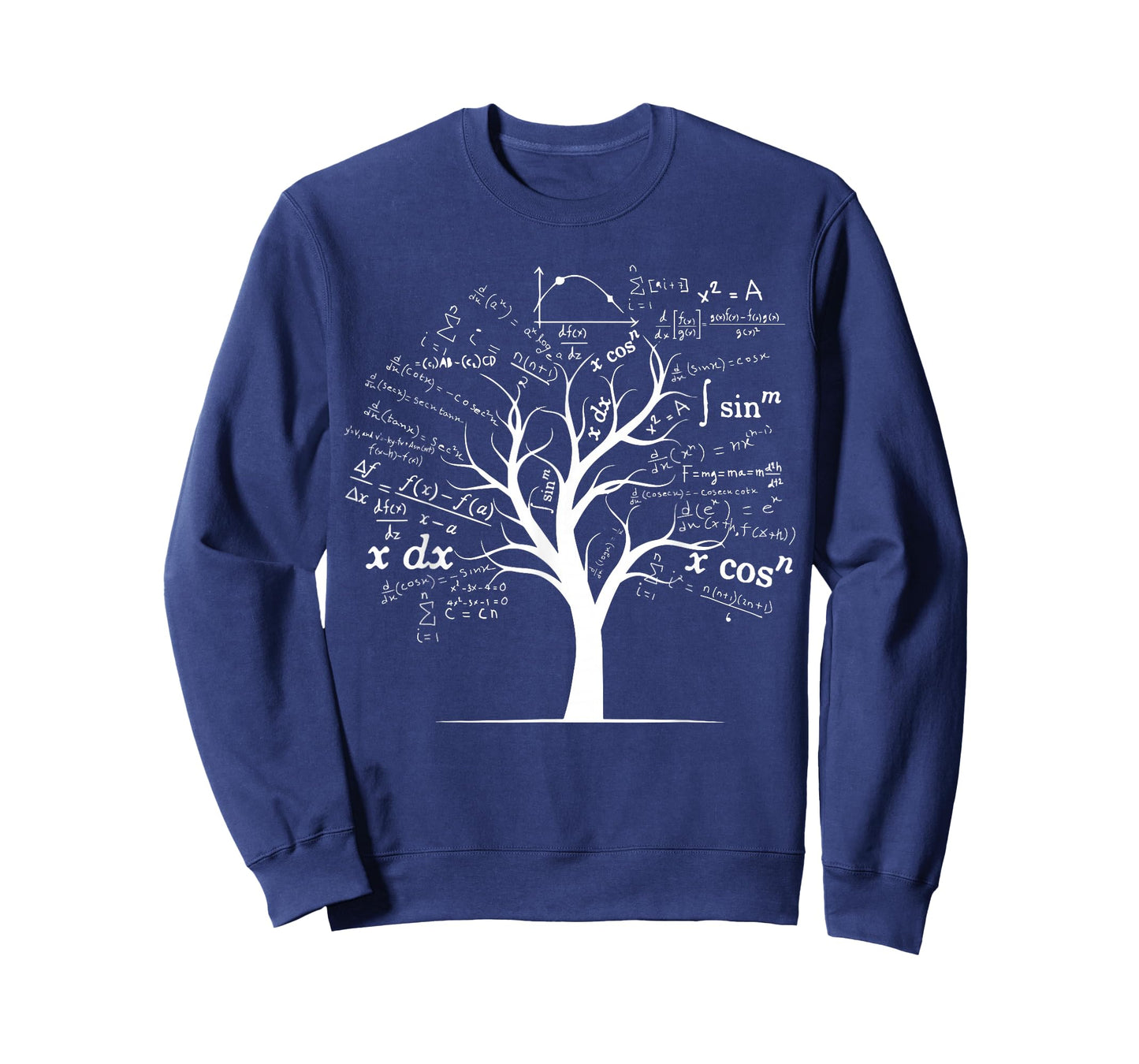 Funny AP Calculus Algebra Tree Math Teacher Nerd Geek Gifts T-Shirt Small
