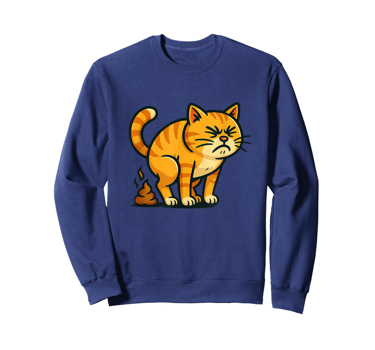 Funny Cat Pooping Costume Men Women T-Shirt