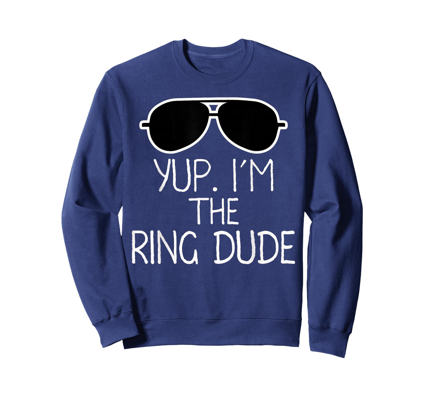 Kids Yup I'm The Ring Dude | Boys Wedding Bearer T-Shirt