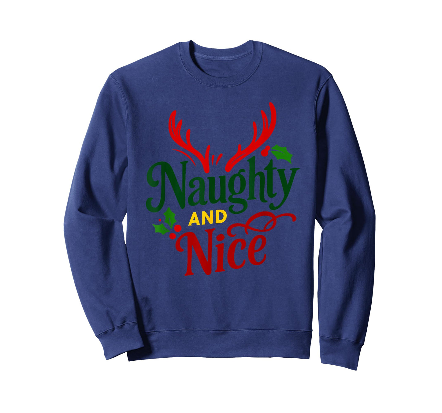 Nice Naughty Antlers and Nice Speech Costume T-Shirt