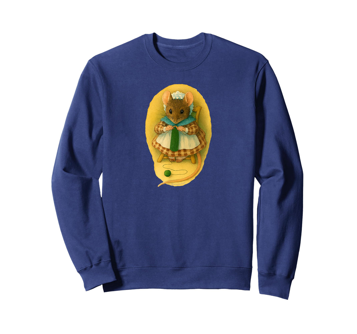 Knitting Mouse, Creative Knitter’s Home Needlecraft Gifts T-Shirt