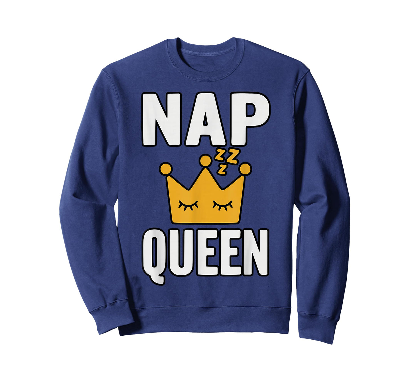 Nap Queen – Funny Sleep Crown T-Shirt