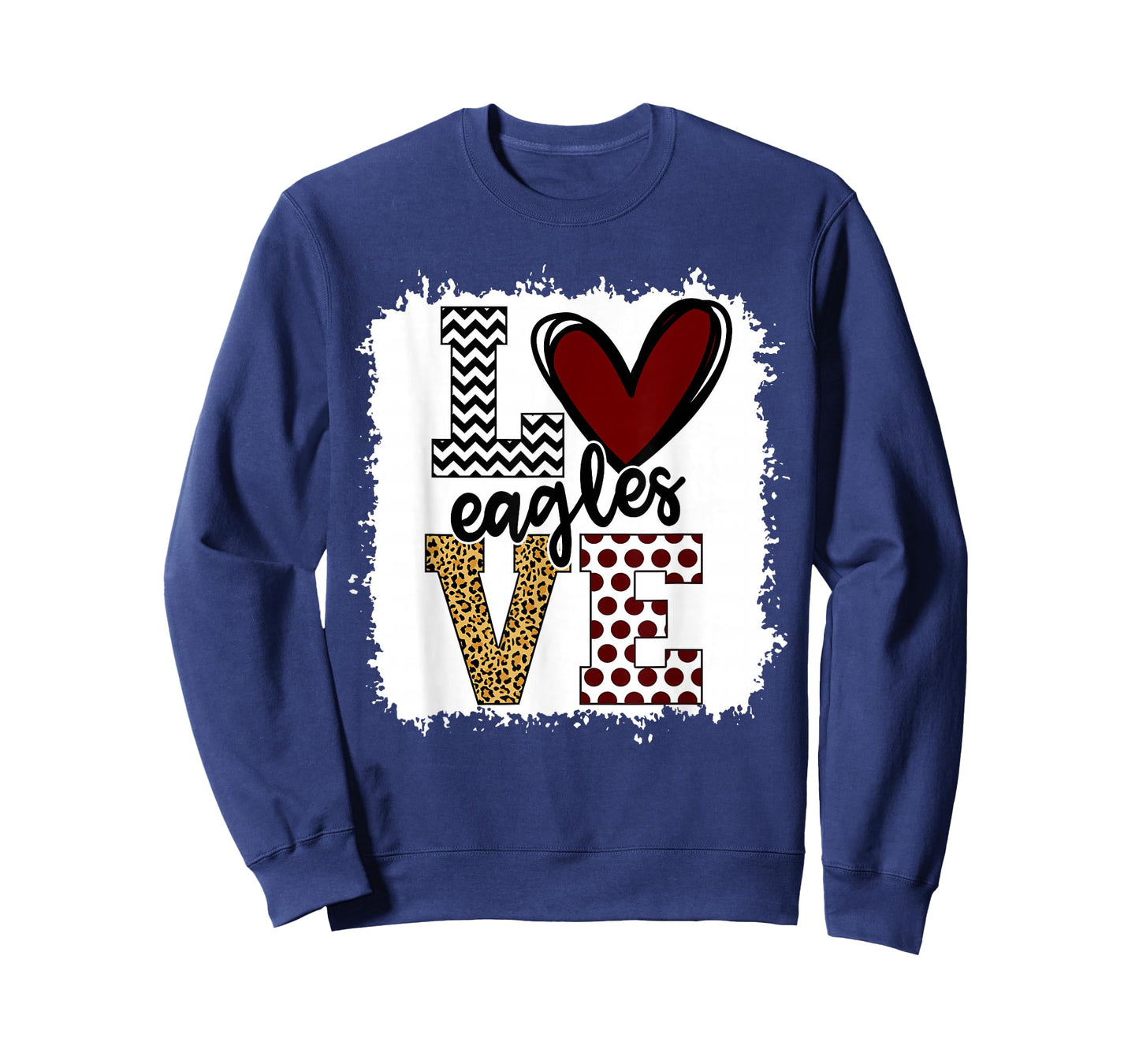 Eagles Mascot Love - School Spirit Fantastic Gifts T-Shirt