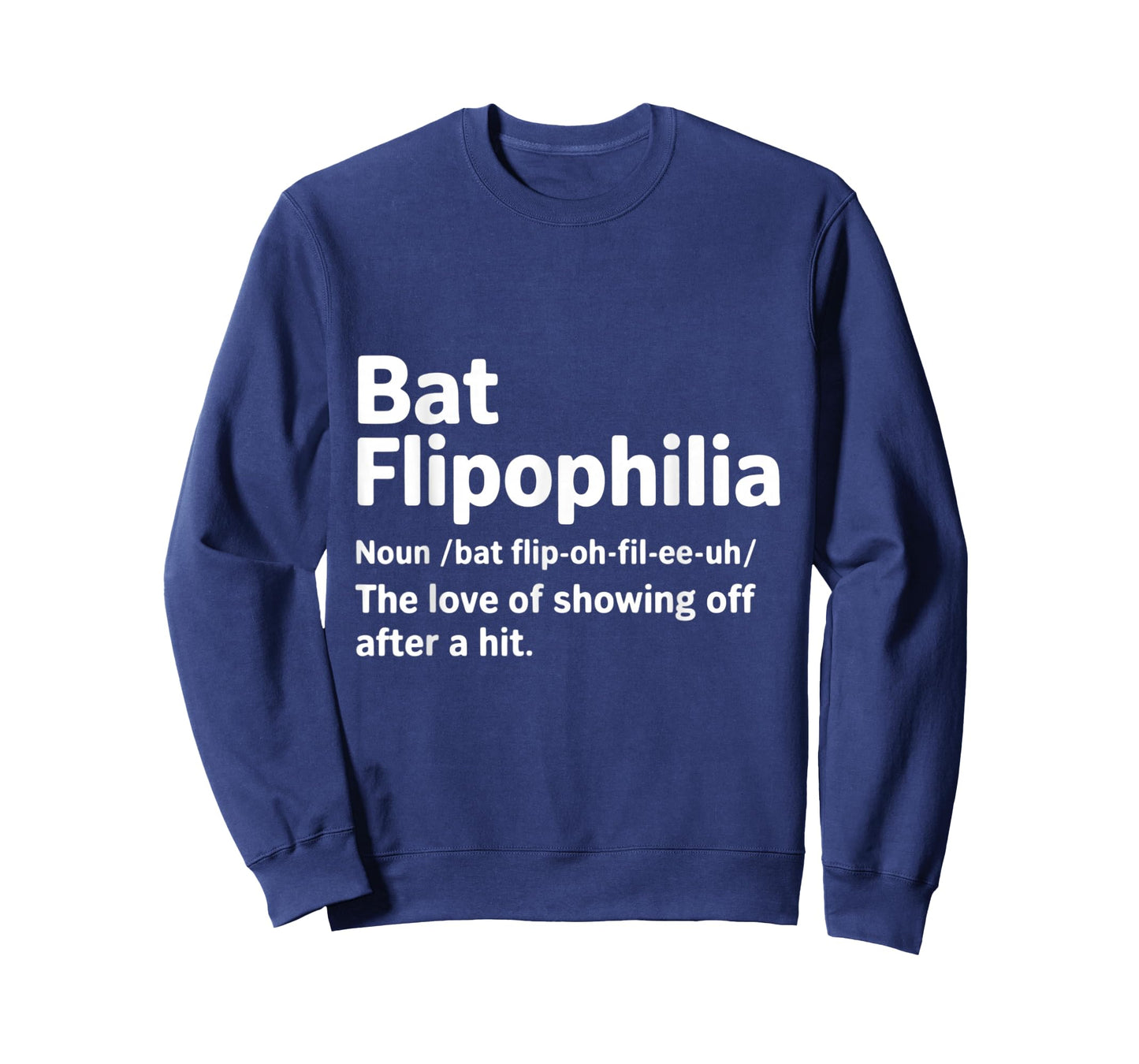 Definition Bat Flipophilia Glove Pitcher Catcher Baseball T-Shirt