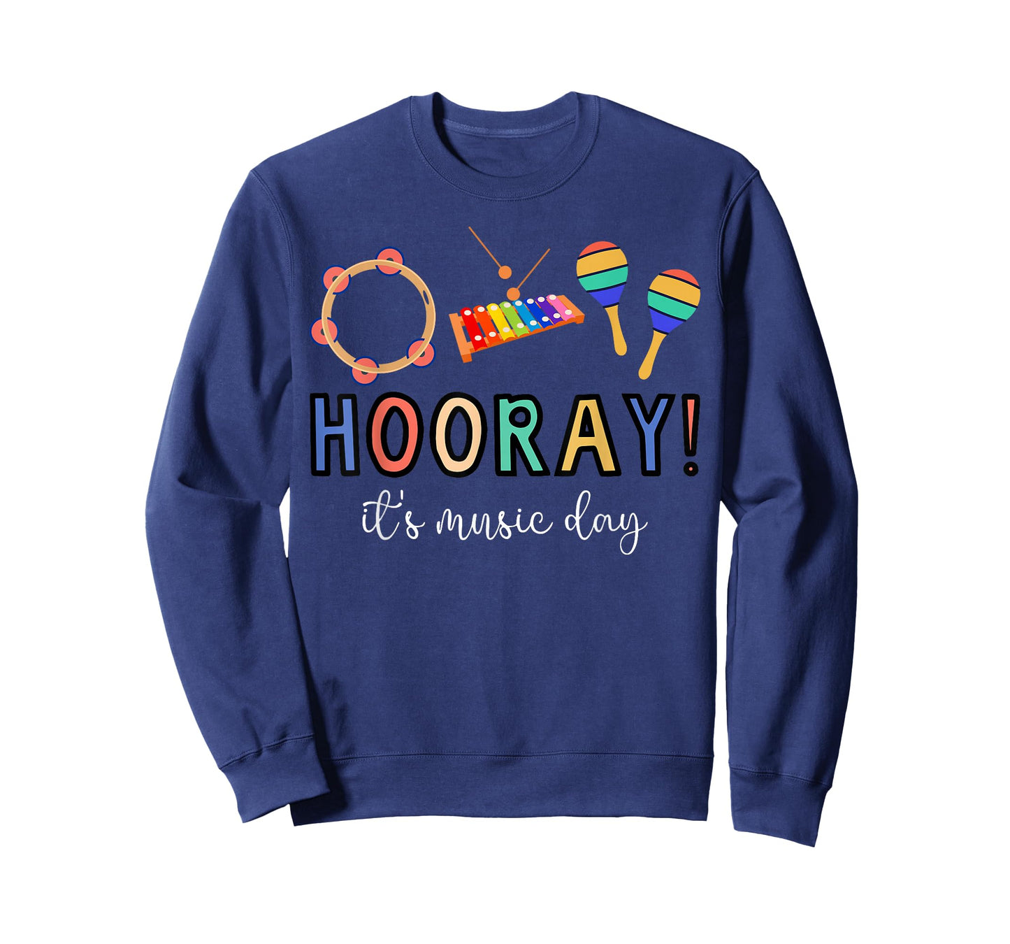Hooray It's Music Day Music Lover Appreciation Music Teacher T-Shirt
