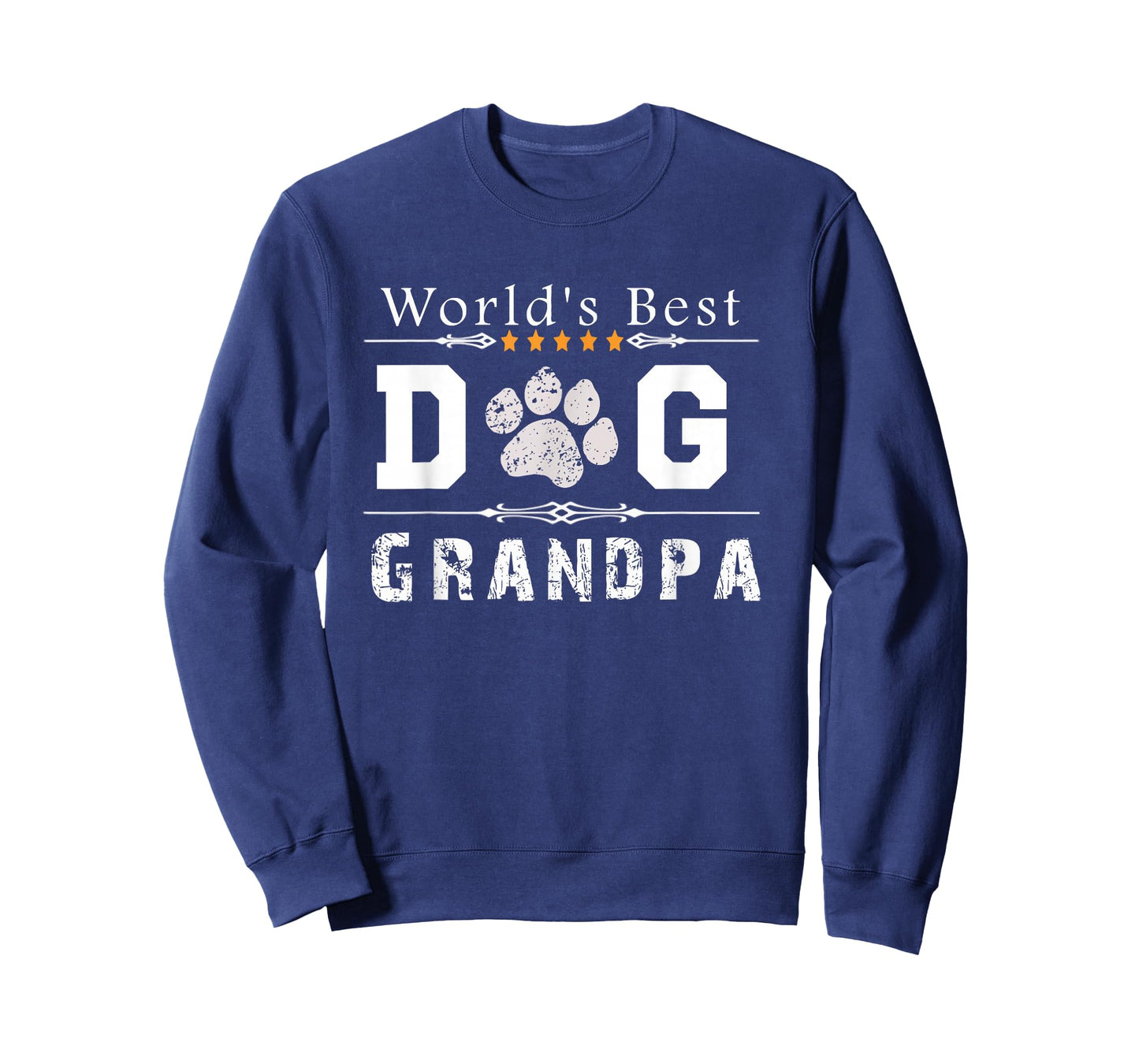 World's Best Dog Grandpa T-Shirt for Men