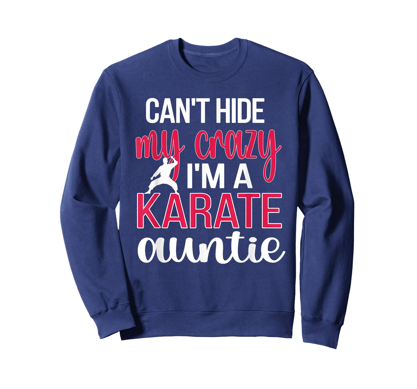 Funny Karate Aunt Proud Karate Auntie T-Shirt