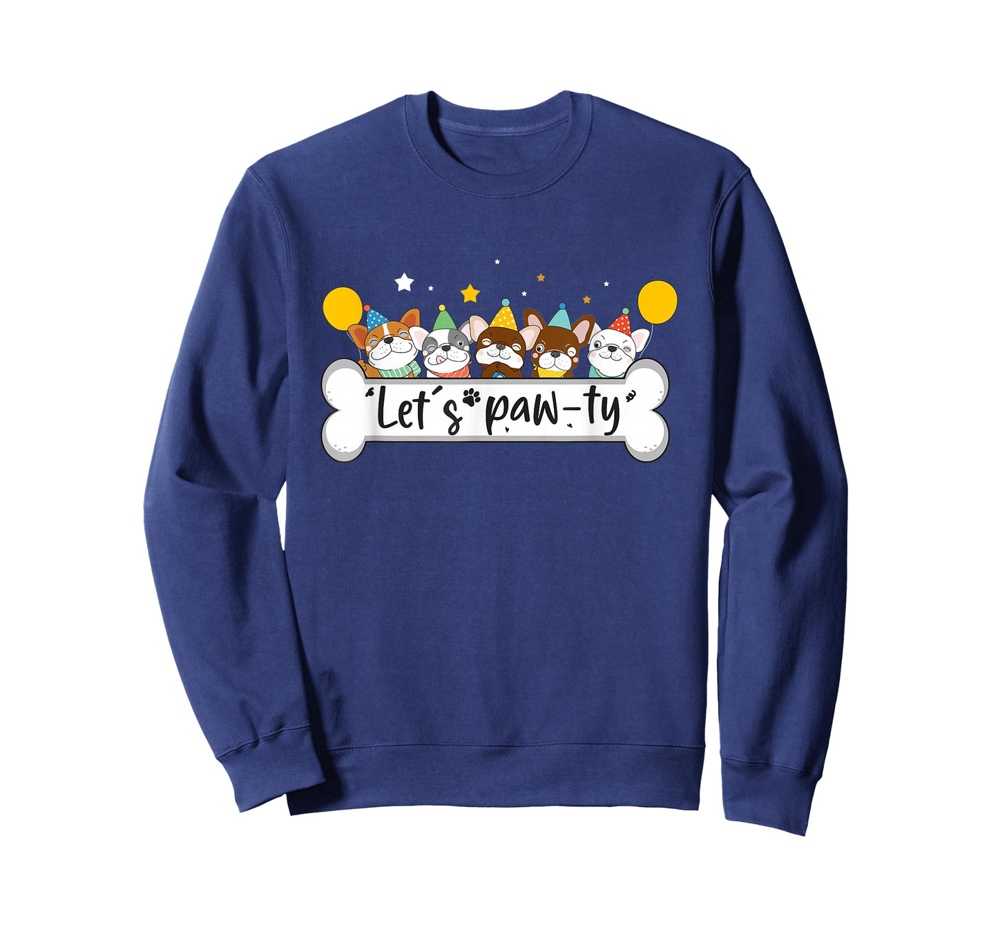 Dog Mom Birthday Dog Bday Boy Girl Let's Pawty Birthday T-Shirt