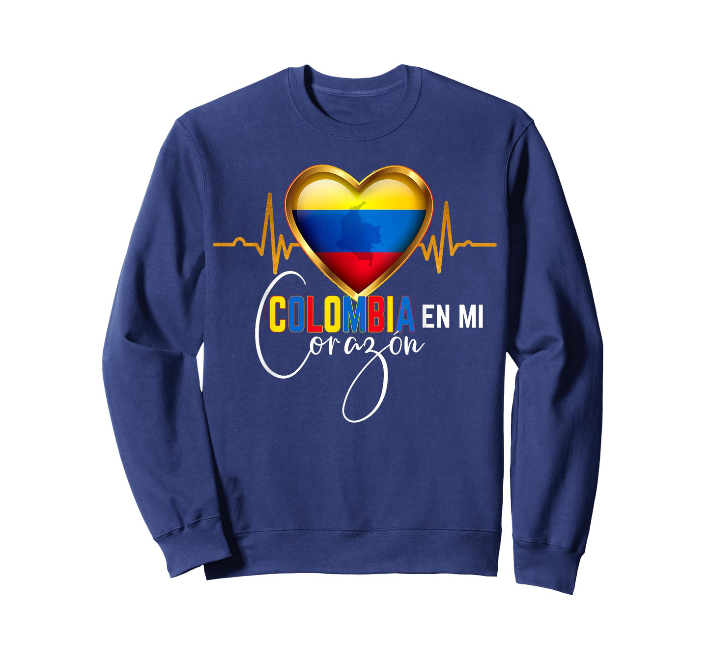 Colombia en mi Corazon Colombian Pride Matching T-Shirt