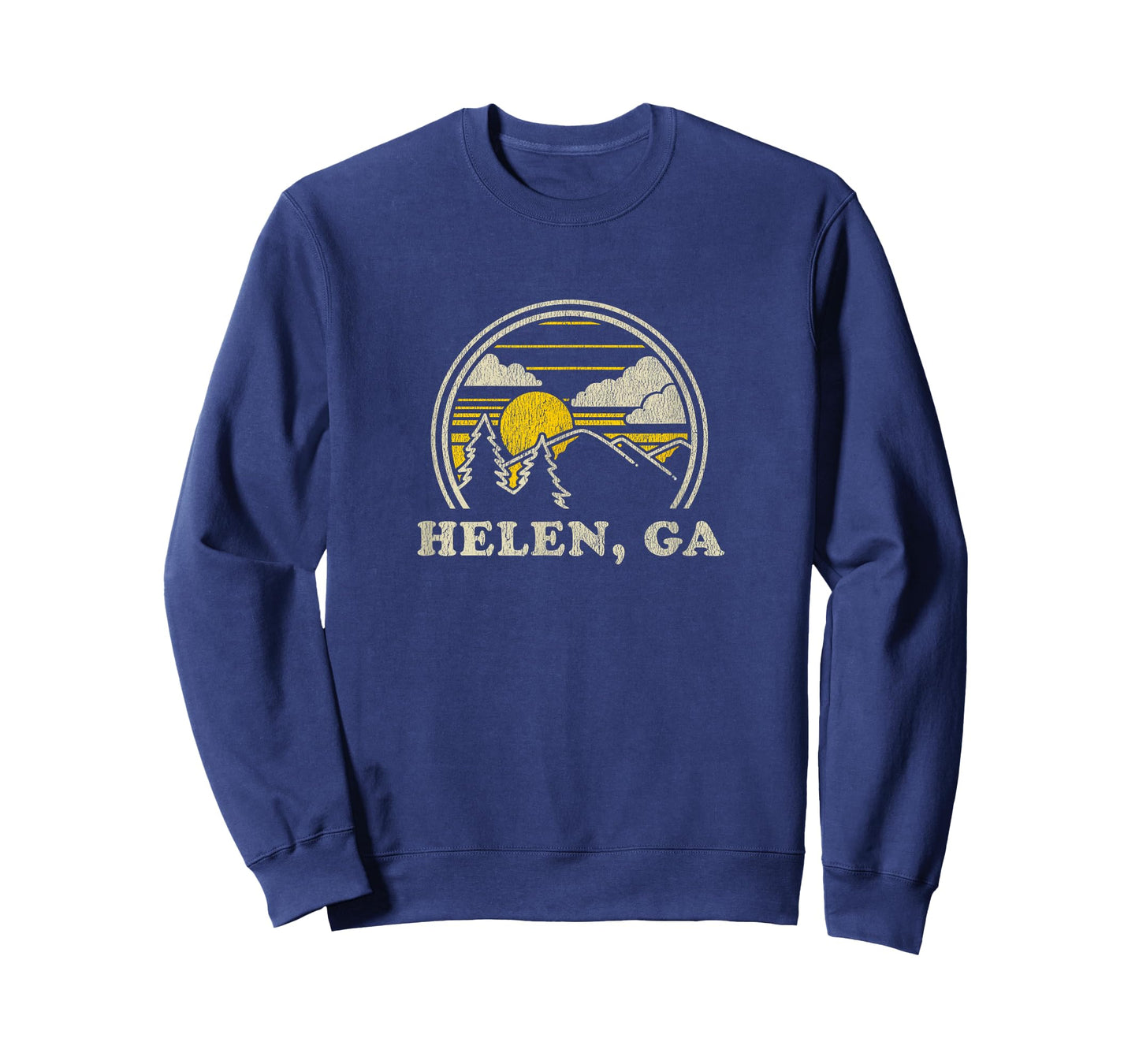 Helen Georgia GA T Shirt Vintage Hiking Mountains Tee T-Shirt