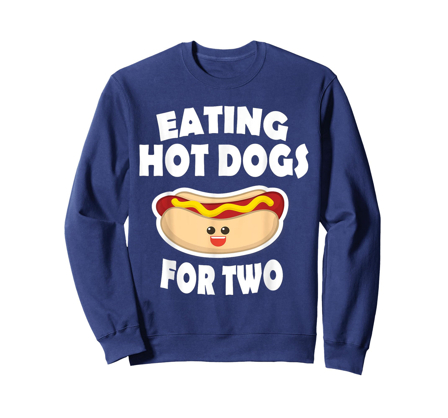 Eating Hot Dogs For Two Pregnant Funny Shirts Mom To Be T-Shirt